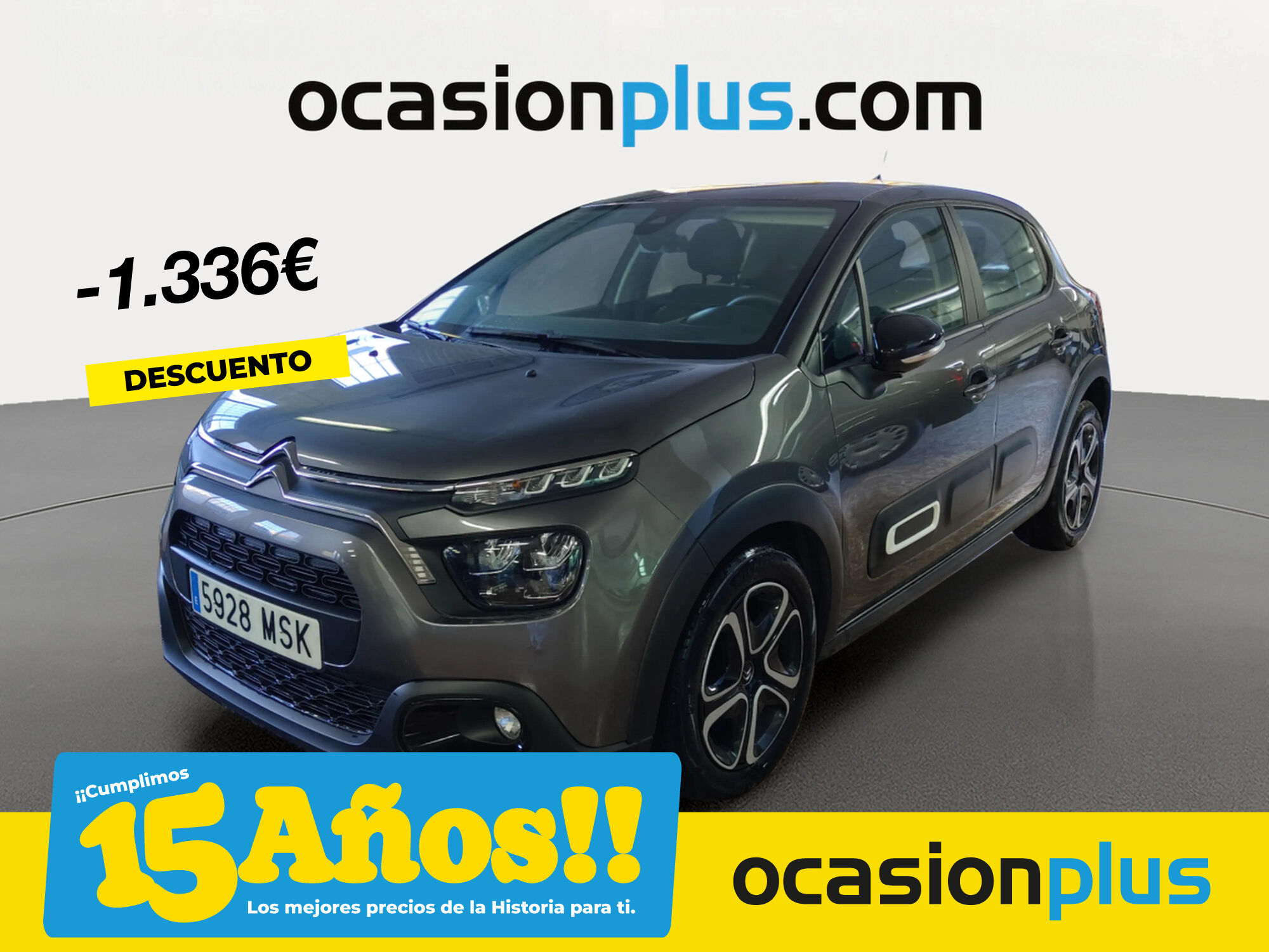 CITROEN C3 (BlueHDi 100 S&S Plus 75 kW (102 CV)) en Madrid