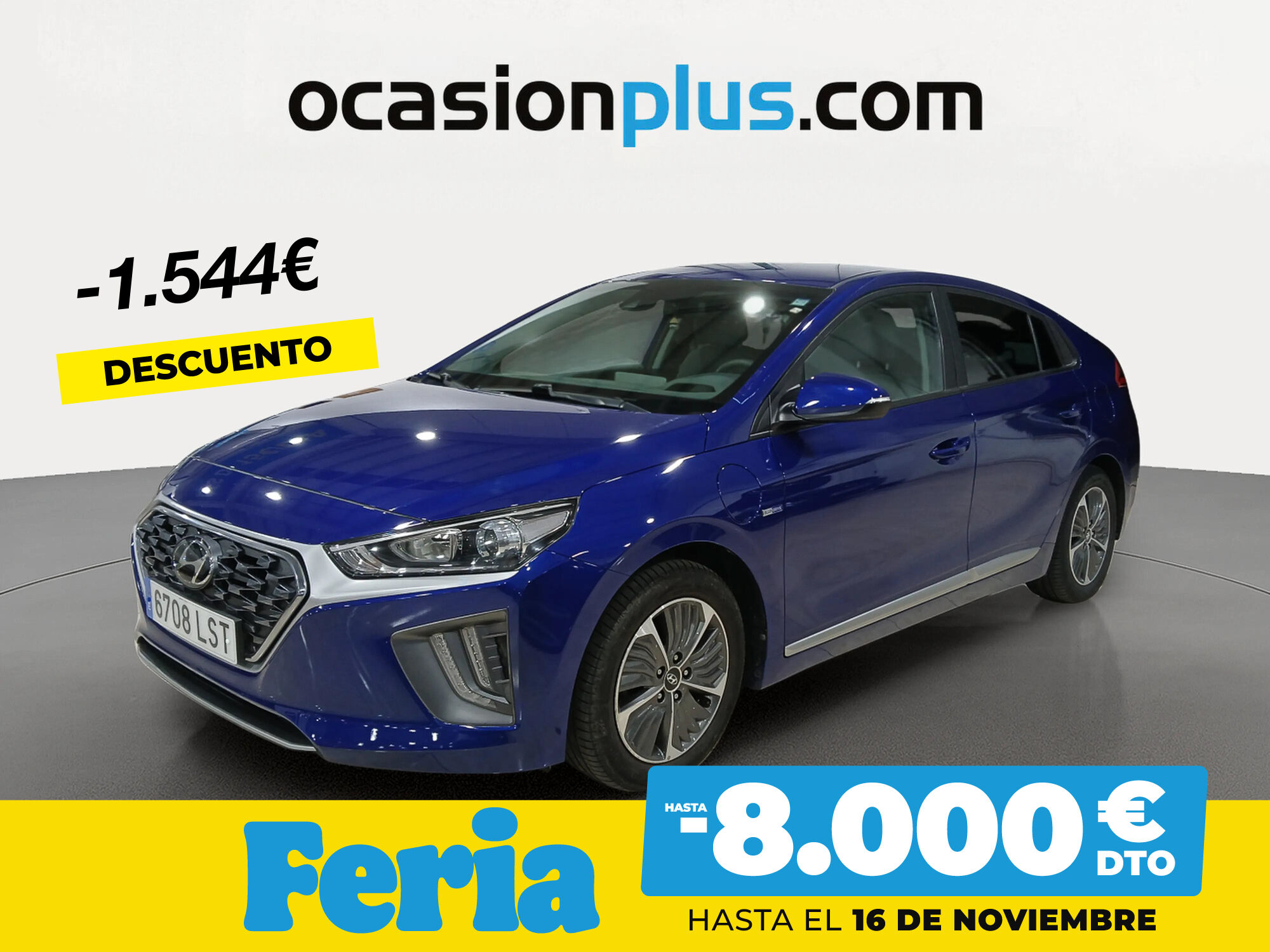 HYUNDAI Ioniq (1.6 GDI PHEV Klass DCT 104 kW (141 CV)) en Madrid
