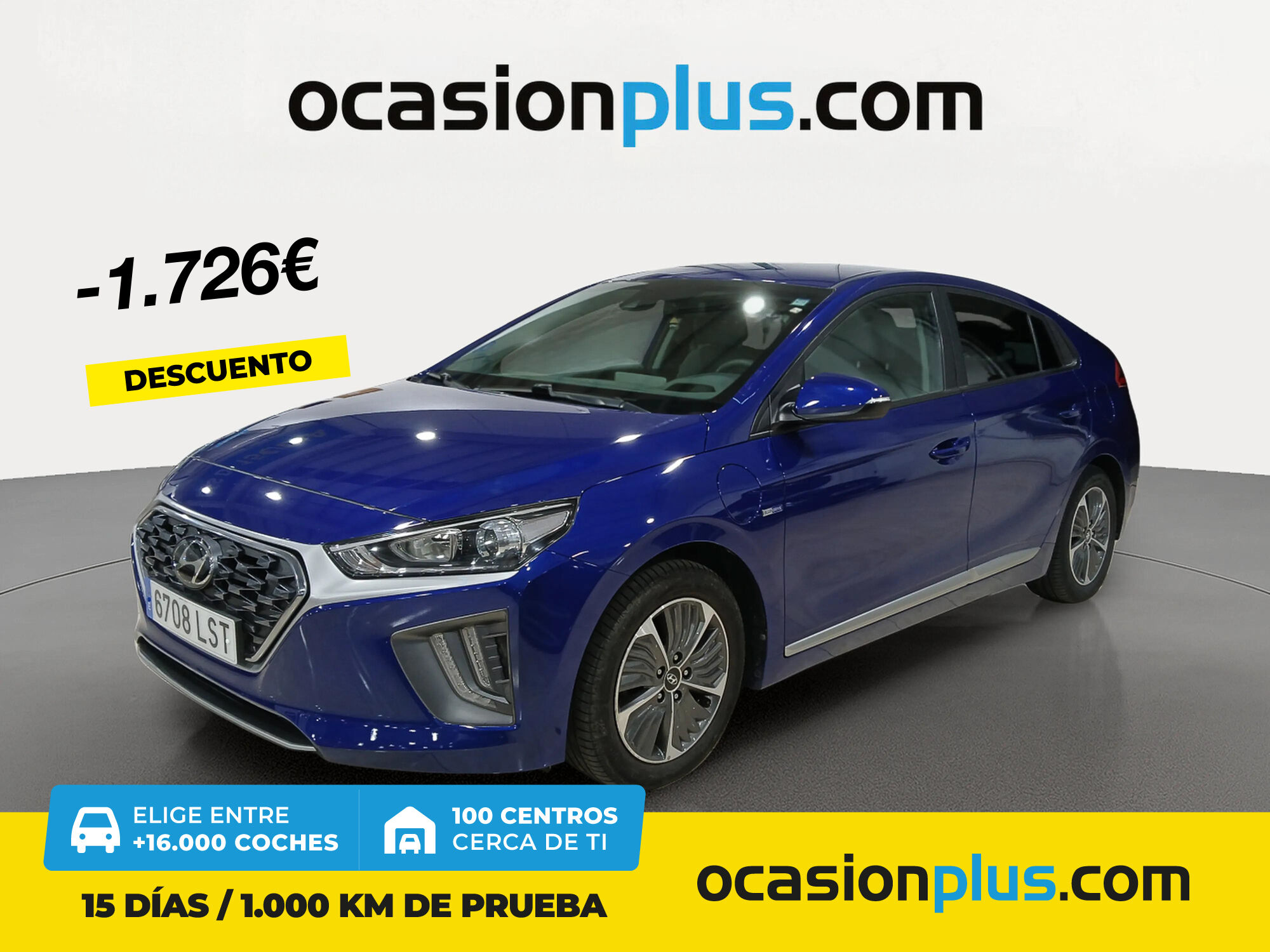 HYUNDAI Ioniq (1.6 GDI PHEV Klass DCT 104 kW (141 CV)) en Madrid