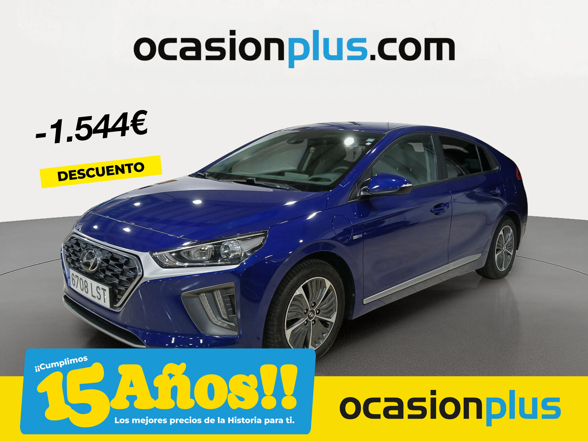 HYUNDAI Ioniq (1.6 GDI PHEV Klass DCT 104 kW (141 CV)) en Madrid