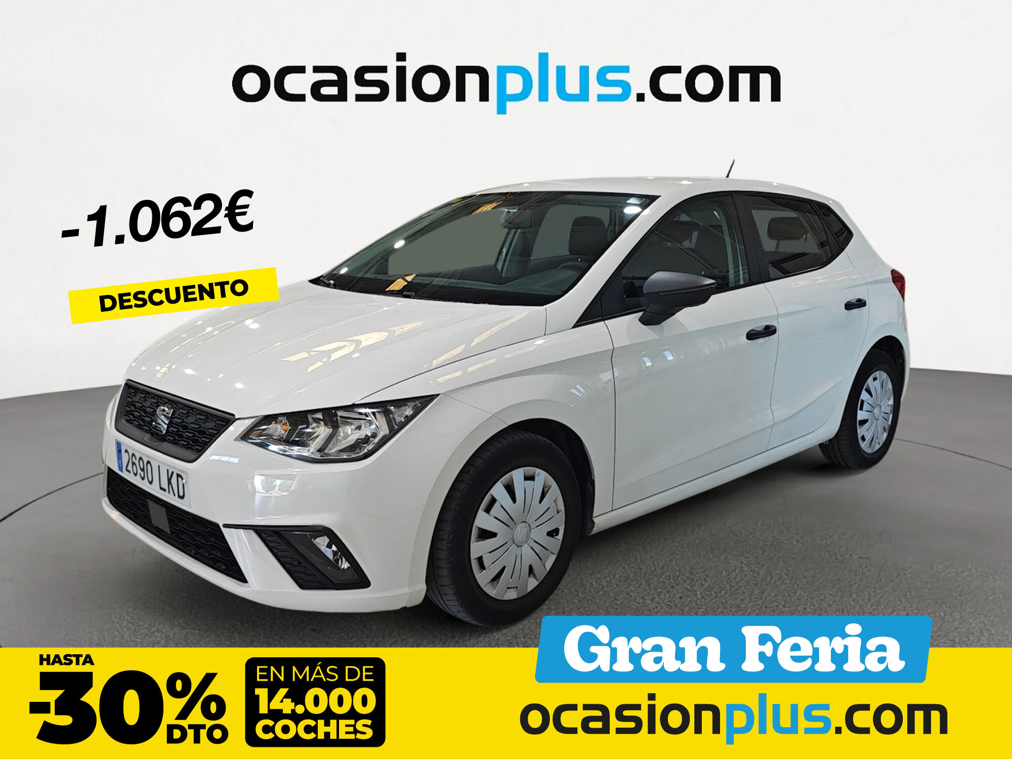 SEAT Ibiza (1.0 TGI Reference Plus 66 kW (90 CV)) en Madrid