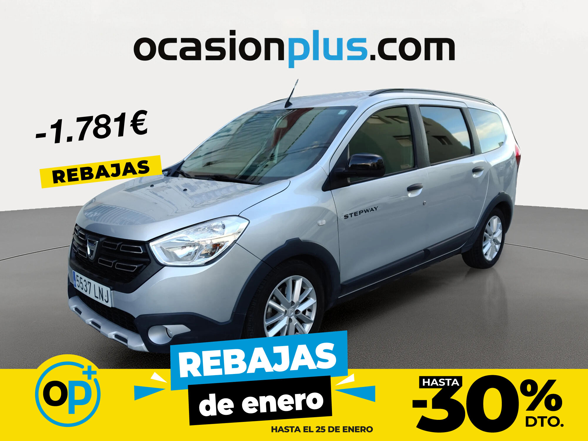 DACIA Lodgy (SL Aniversario Blue dCi 85 kW (115 CV)) en Madrid