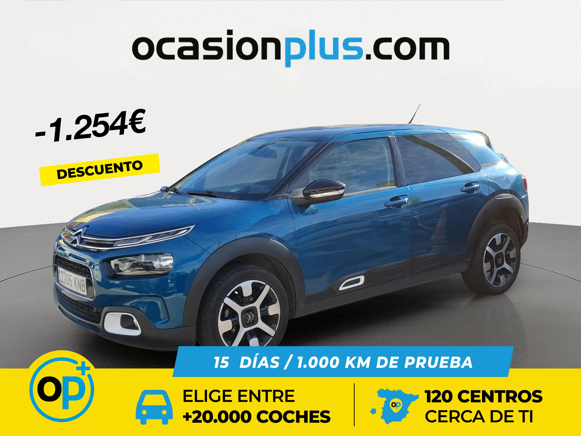 CITROEN C4 Cactus (BlueHDi 100 S&S Shine 73 kW (100 CV)) en Madrid