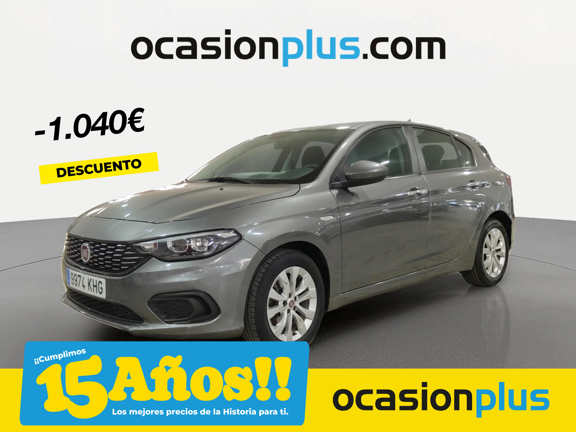 FIAT Tipo (1.4 16v Easy 70 kW (95 CV)) en Madrid