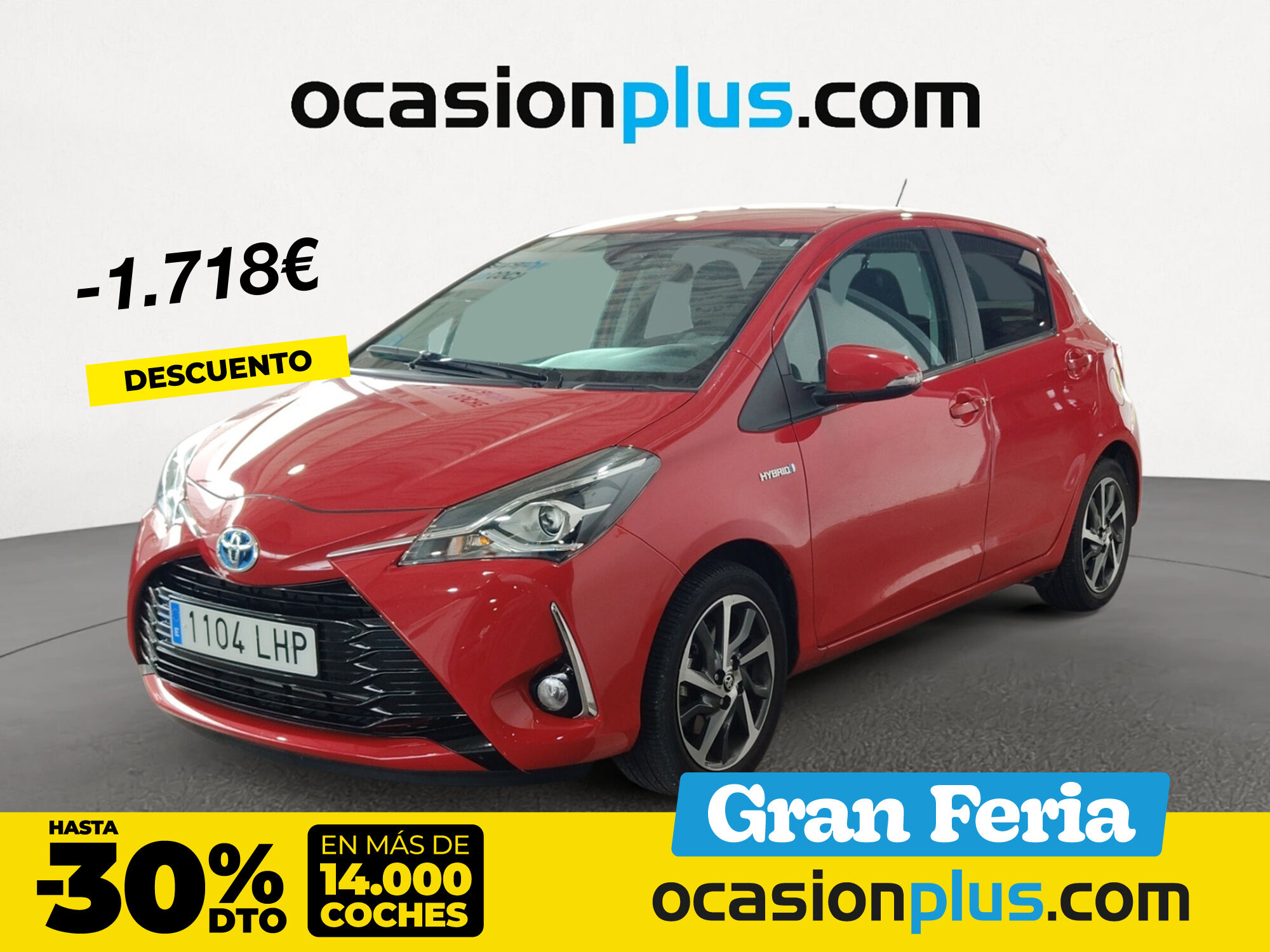 TOYOTA Yaris (100H Feel 74 kW (100 CV)) en Madrid