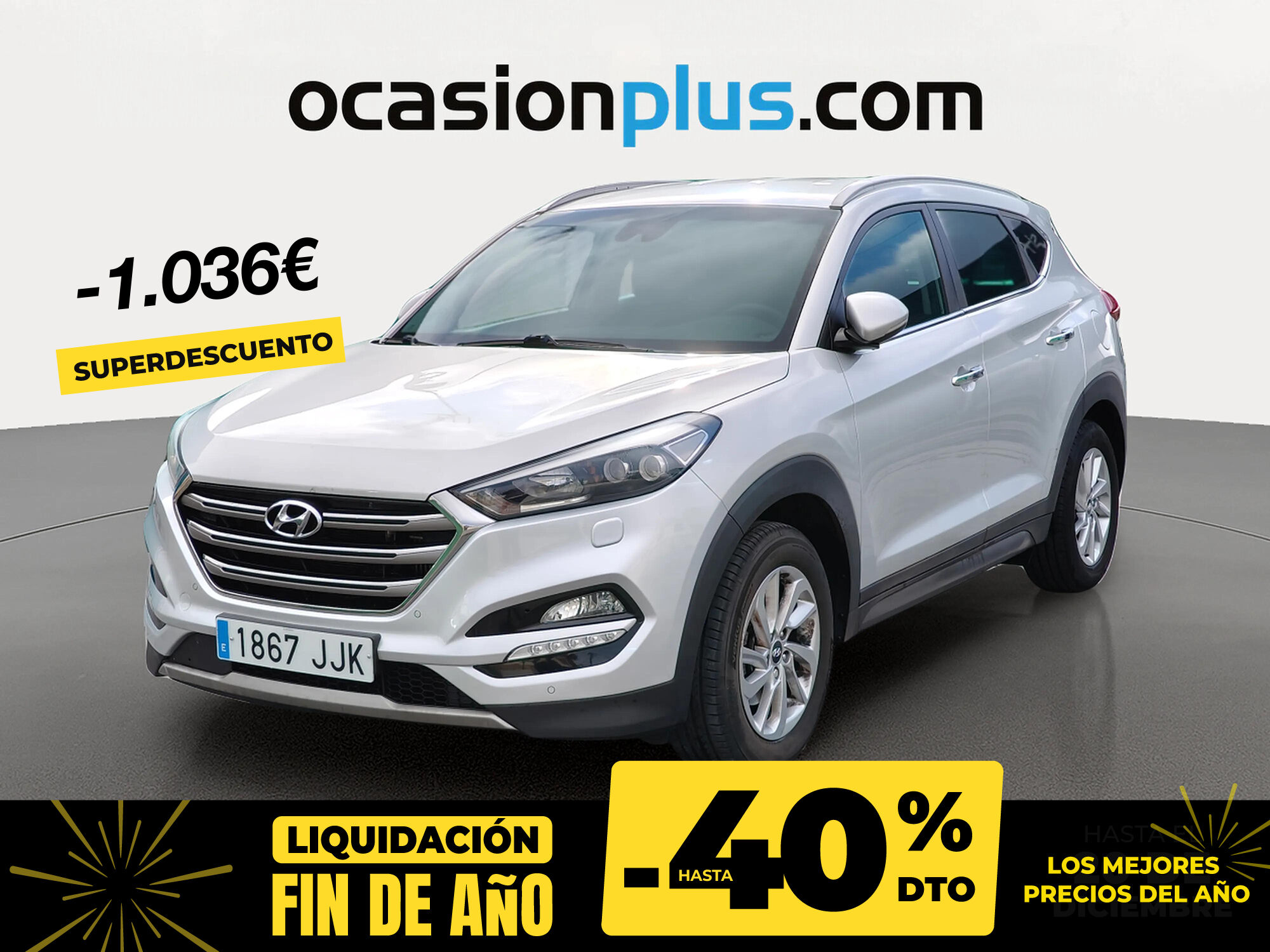 HYUNDAI Tucson (1.7 CRDI BlueDrive Tecno 4x2 85 kW (115 CV)) en Madrid