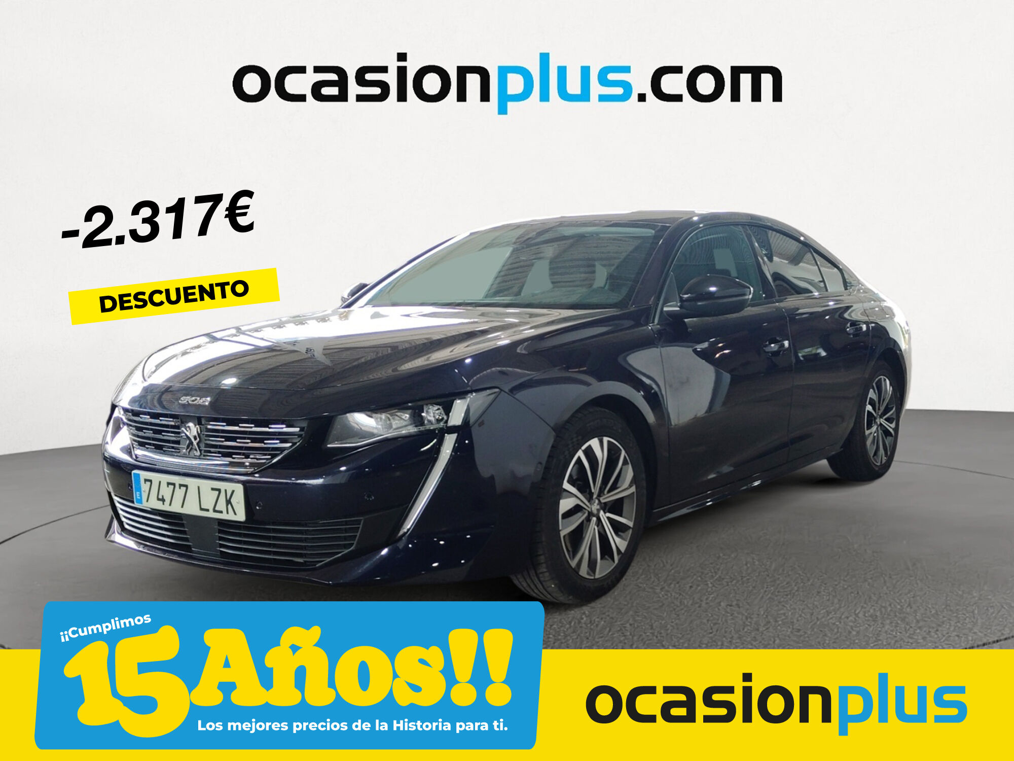 PEUGEOT 508 (Allure Pack Hybrid e-EAT8 165 kW (225 CV)) en Madrid