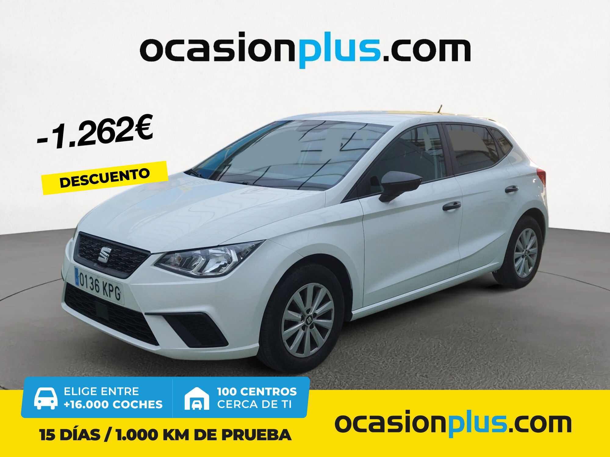 SEAT Ibiza (1.0 Reference Plus 55 kW (75 CV)) en Madrid