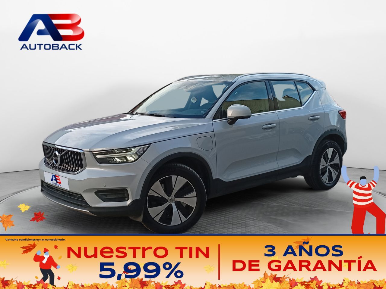VOLVO XC40 (1.5 T5 Twin Recharge Inscription Ex Auto) en Madrid