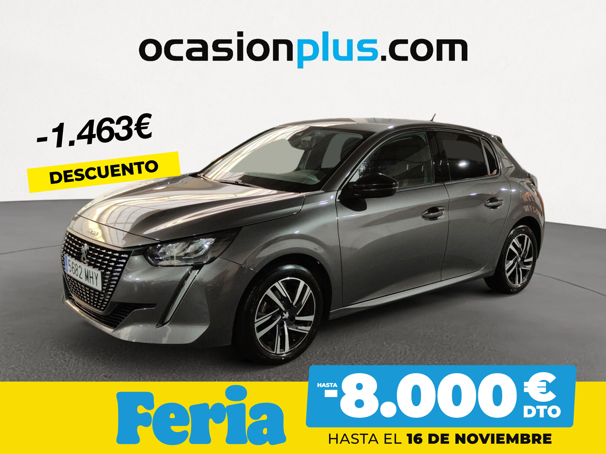 PEUGEOT 208 (PureTech 100 Allure 75 kW (100 CV)) en Madrid