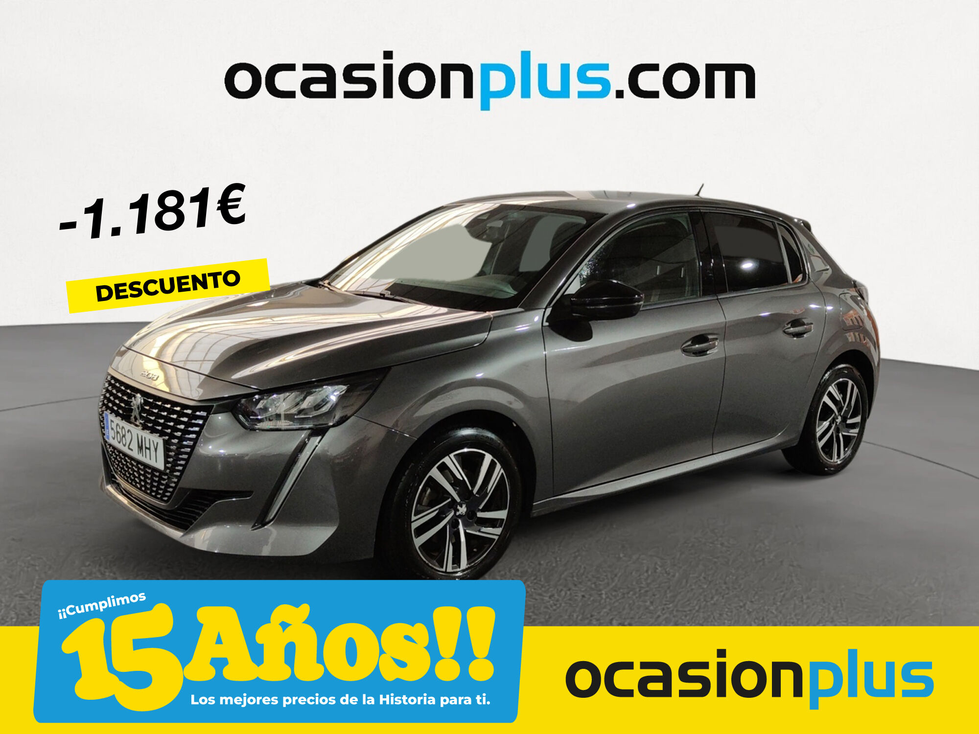 PEUGEOT 208 (PureTech 100 Allure 75 kW (100 CV)) en Madrid