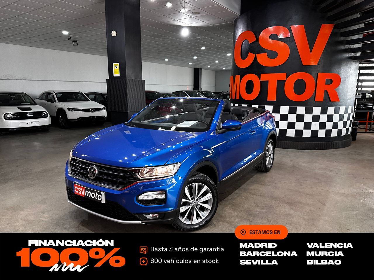 VOLKSWAGEN T-Roc (Style 1.5 TSI 110kW (150CV) Cabrio) en Madrid