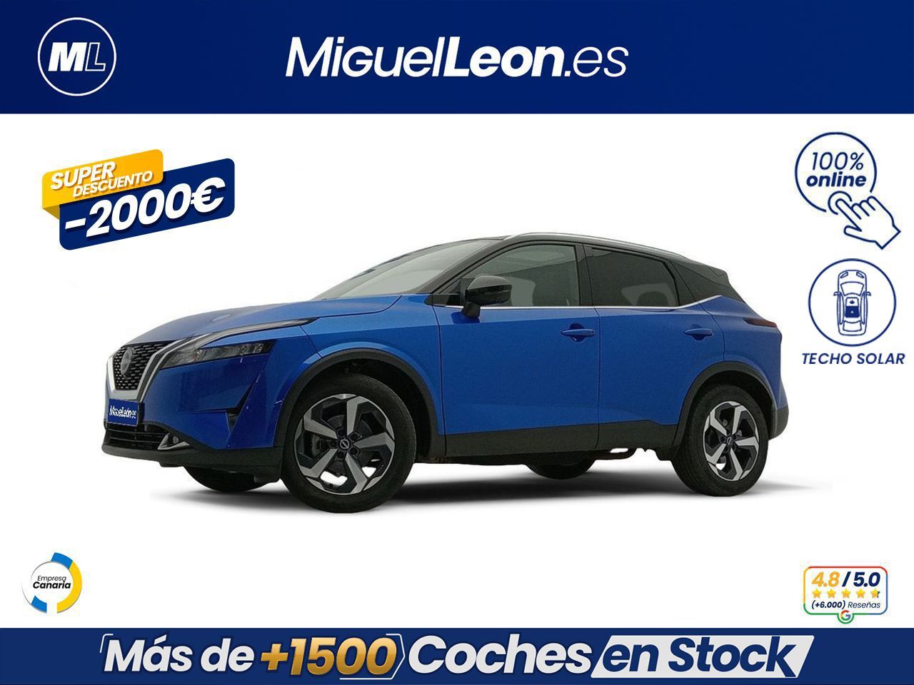 NISSAN Qashqai (DIG-T 103kW N-Connecta) en Palmas, Las