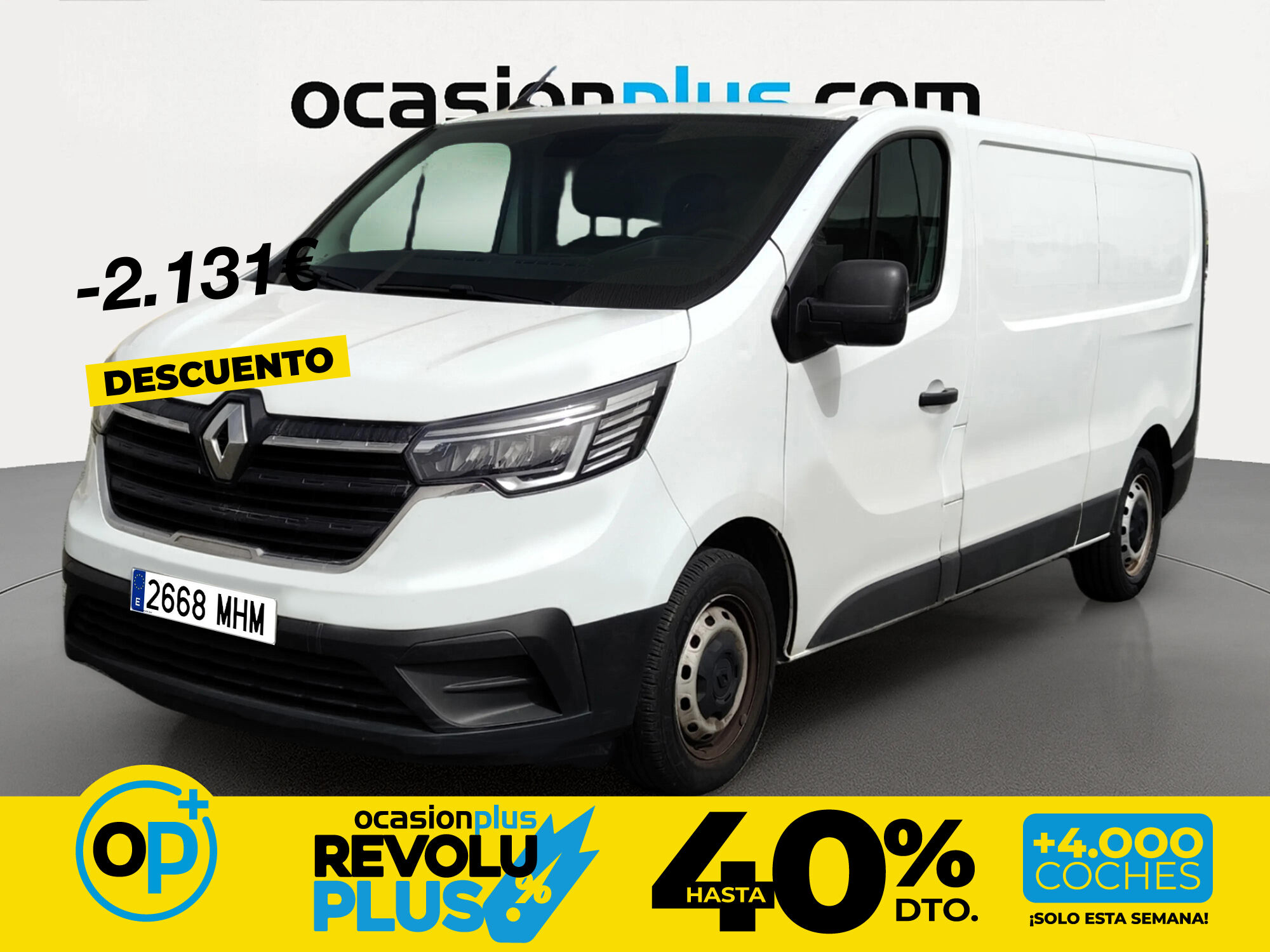 Foto del RENAULT Trafic Furgón L2H1 BluedCi 96kW CU aumentada