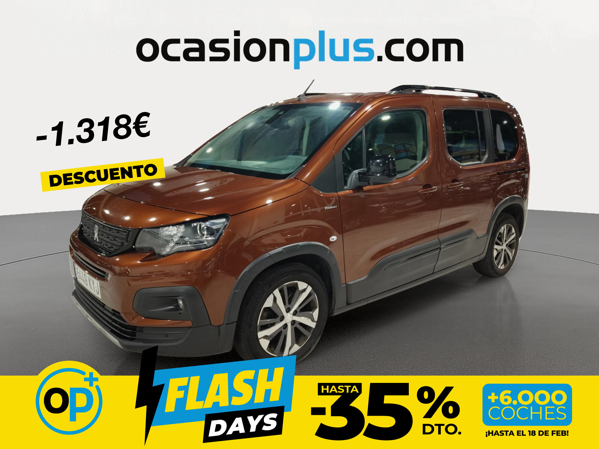 Foto del PEUGEOT Rifter 1.2 PureTech Standard GT Line 110