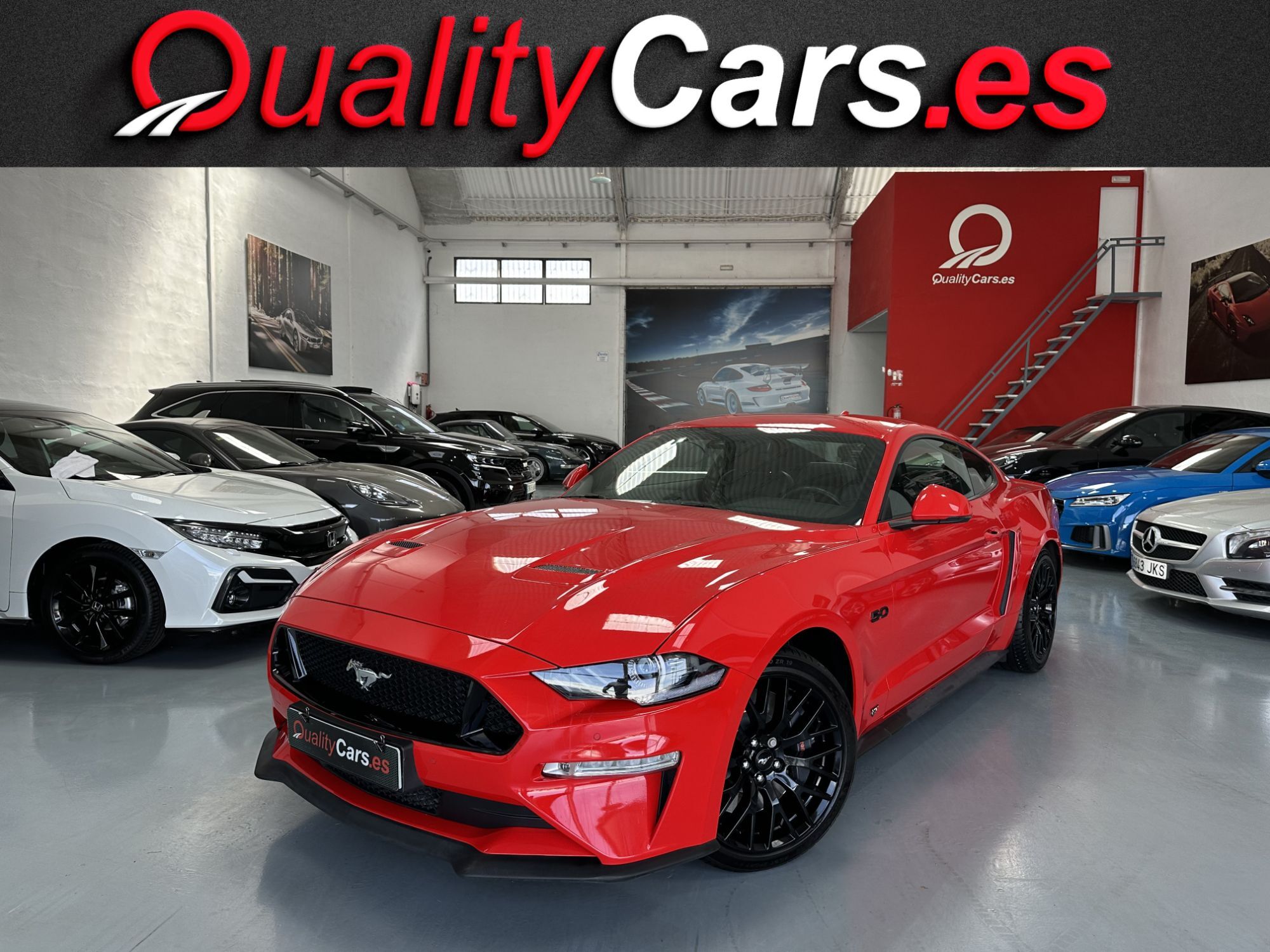 FORD Mustang (Fastback 5.0 Ti-VCT GT Aut.) en Valencia