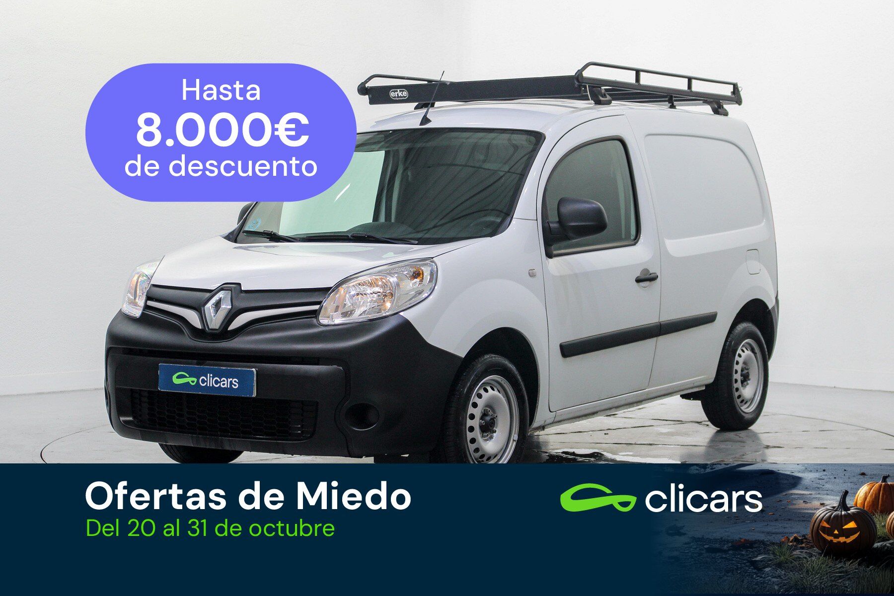 RENAULT Kangoo (Kangoo Fg. 1.5Blue dCi Profesional 70kW) en Madrid