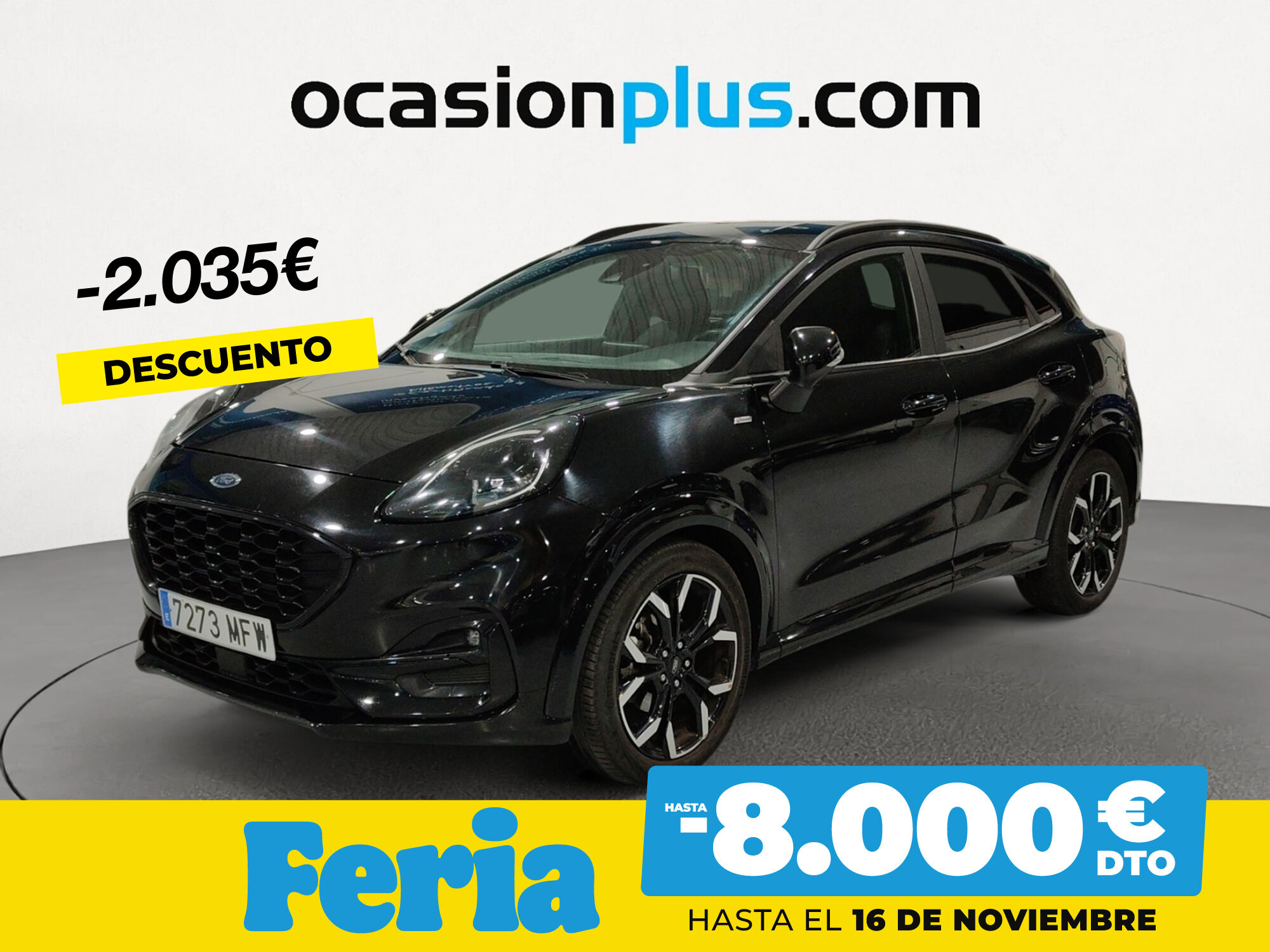 FORD Puma (1.0 EcoBoost MHEV ST-Line X Auto 92 kW (125 CV)) en Madrid