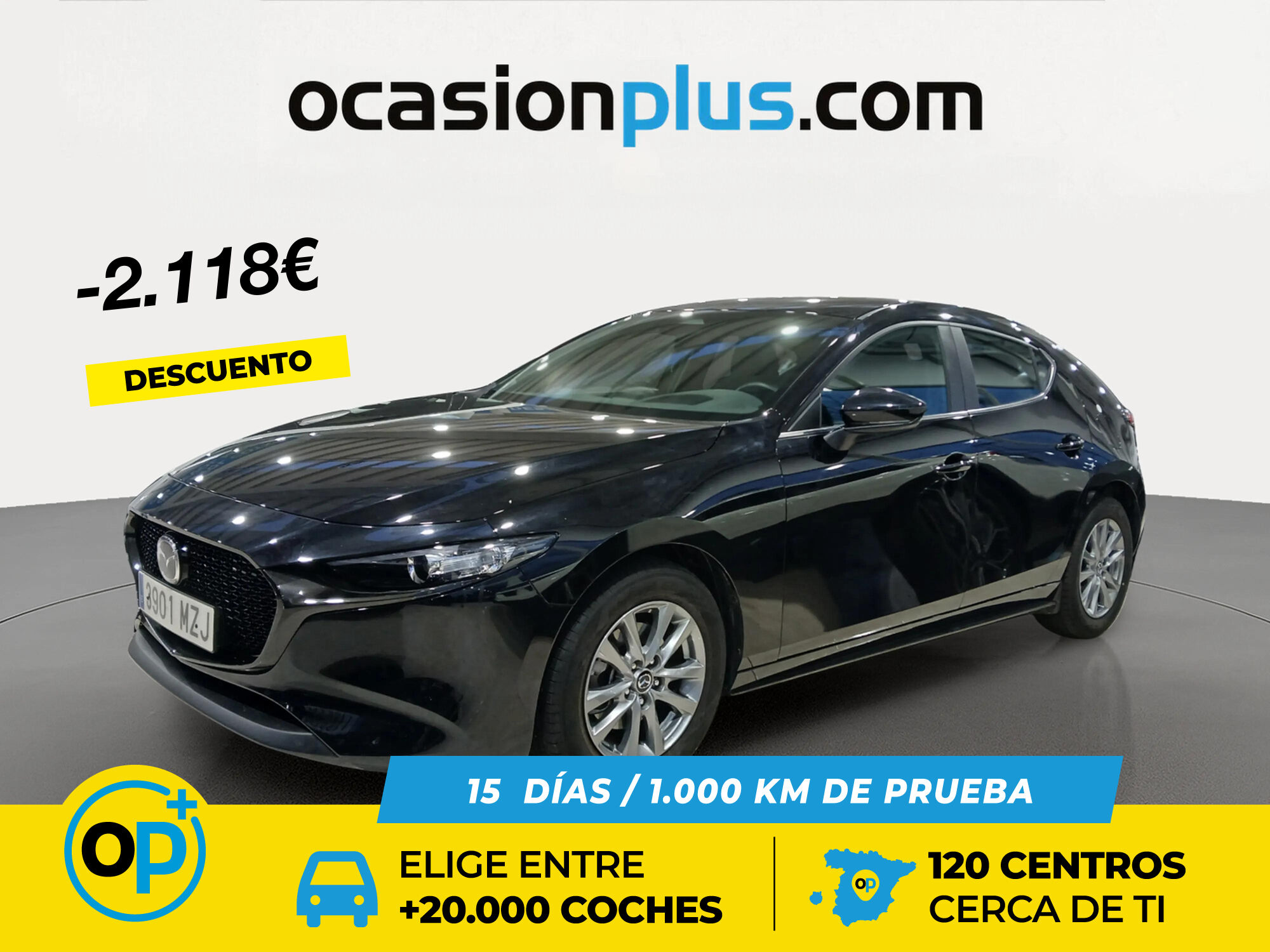 MAZDA Mazda3 (2.5L E-SKY G MHEV Prime-line 103 kW (140 CV)) en Madrid