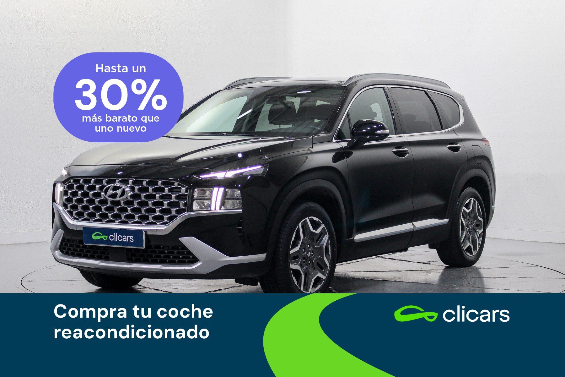 HYUNDAI Santa Fe (Santa Fe 1.6TGDI PHEV Tecno 7pl 4WD 6AT) en Madrid