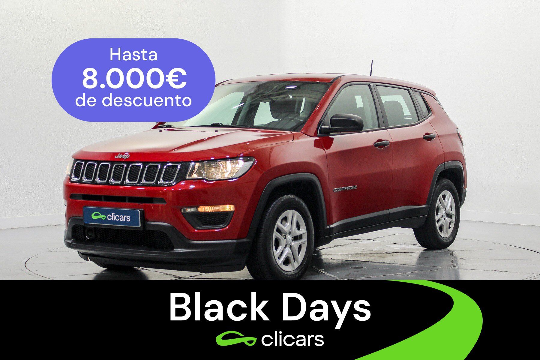 JEEP Compass (Compass 1.6 Mjt Limited 4x2) en Madrid