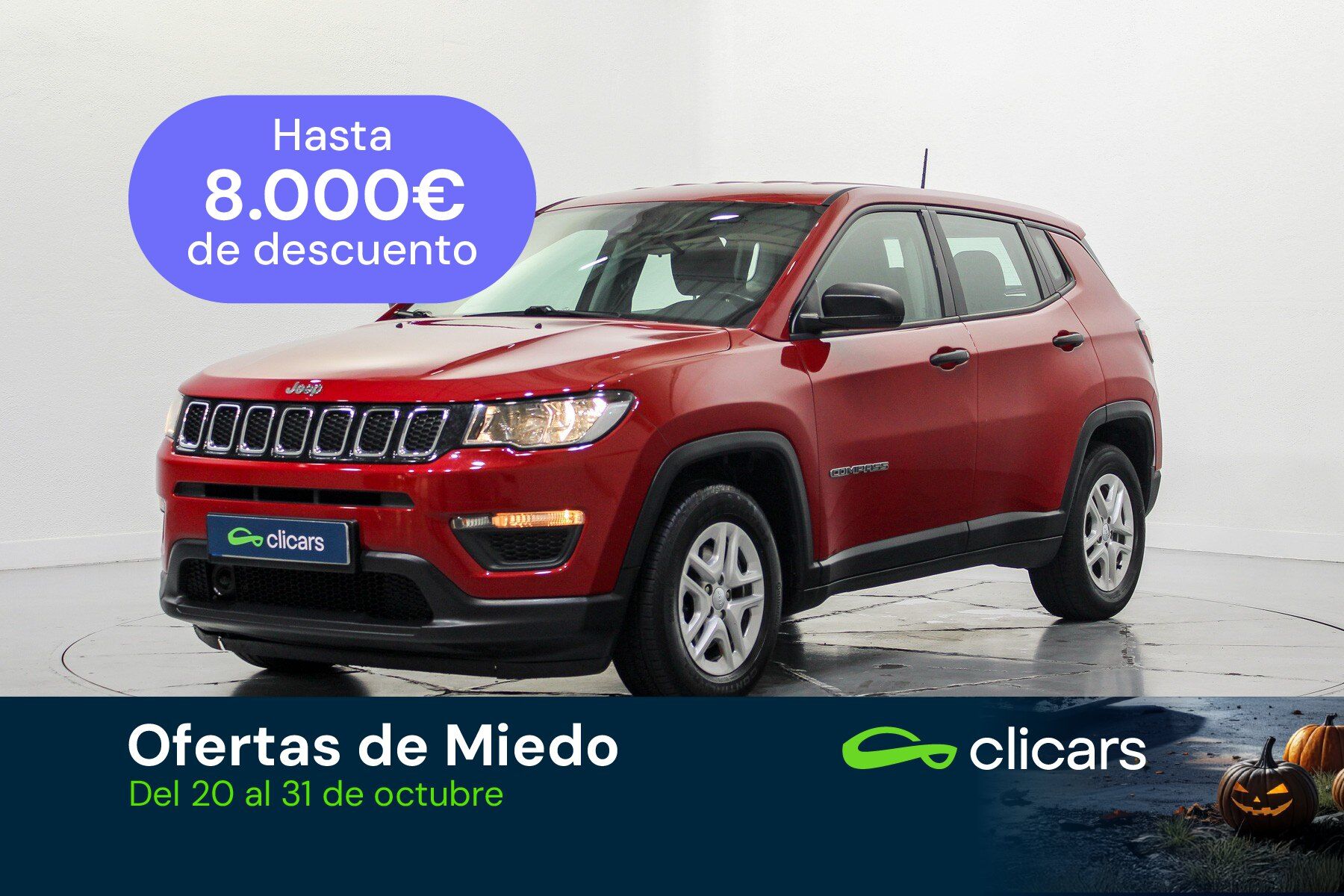 JEEP Compass (Compass 1.6 Mjt Limited 4x2) en Madrid