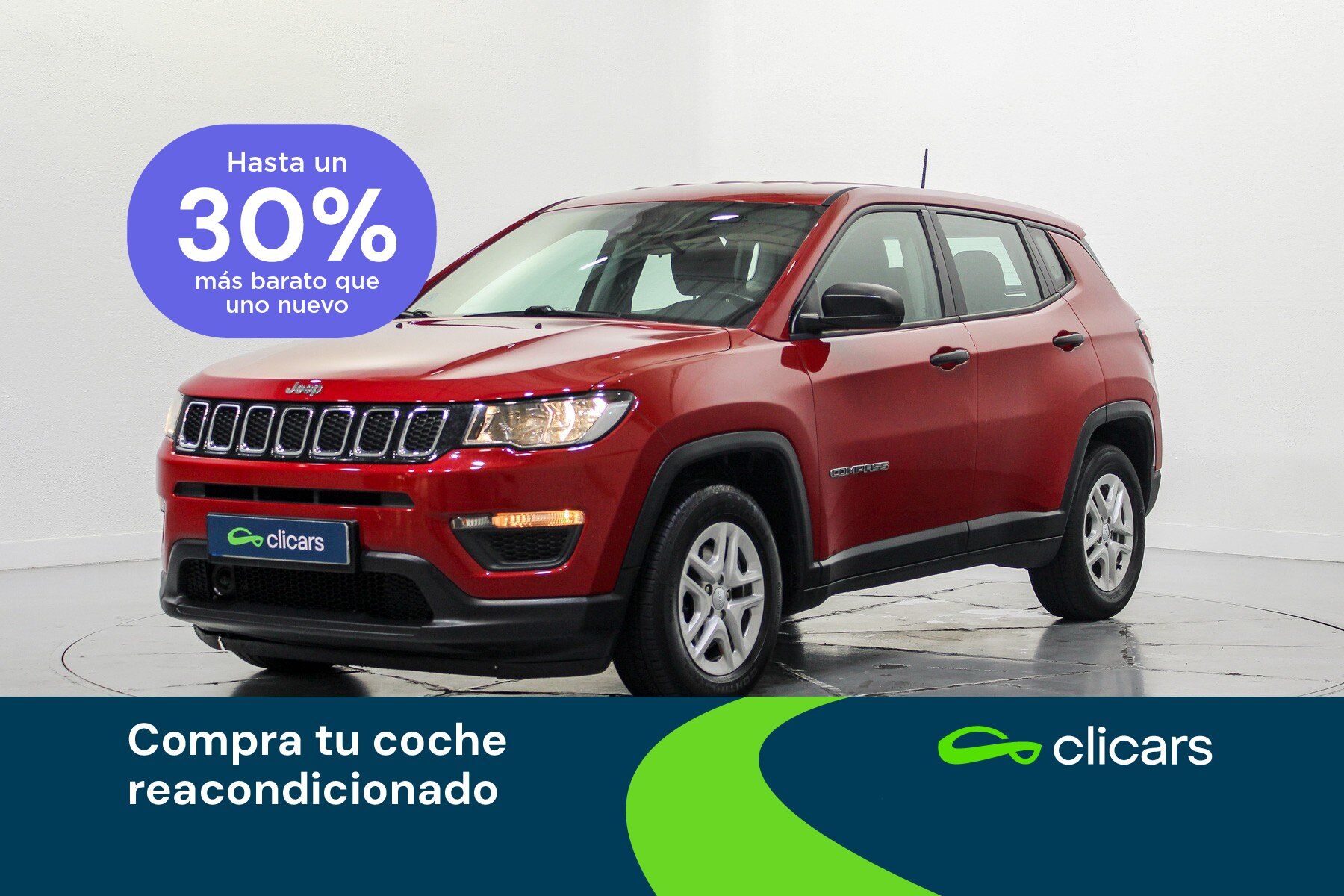 JEEP Compass (Compass 1.6 Mjt Limited 4x2) en Madrid