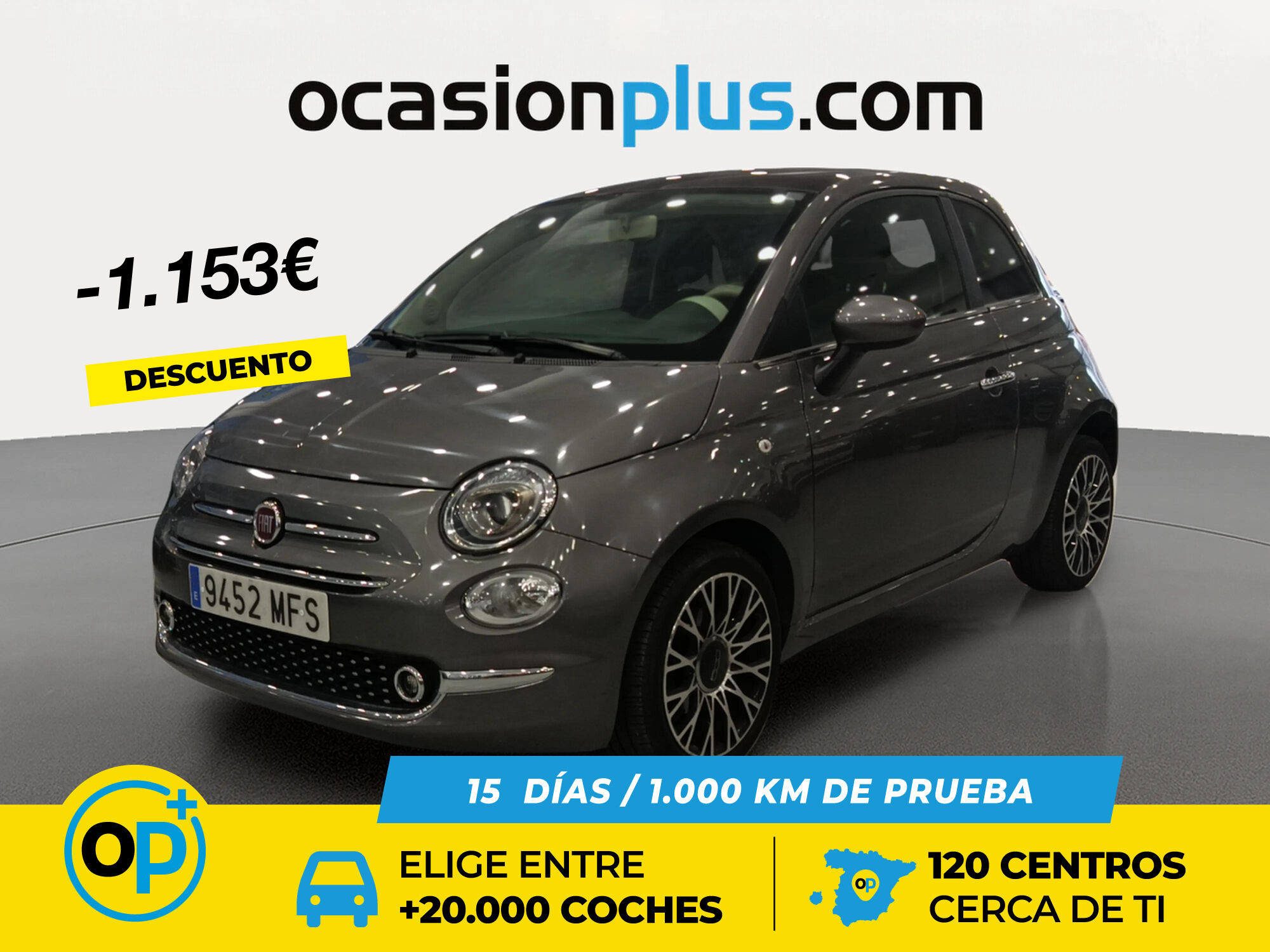 FIAT 500 (1.0 Hybrid Dolcevita 51 kW (70 CV)) en Madrid