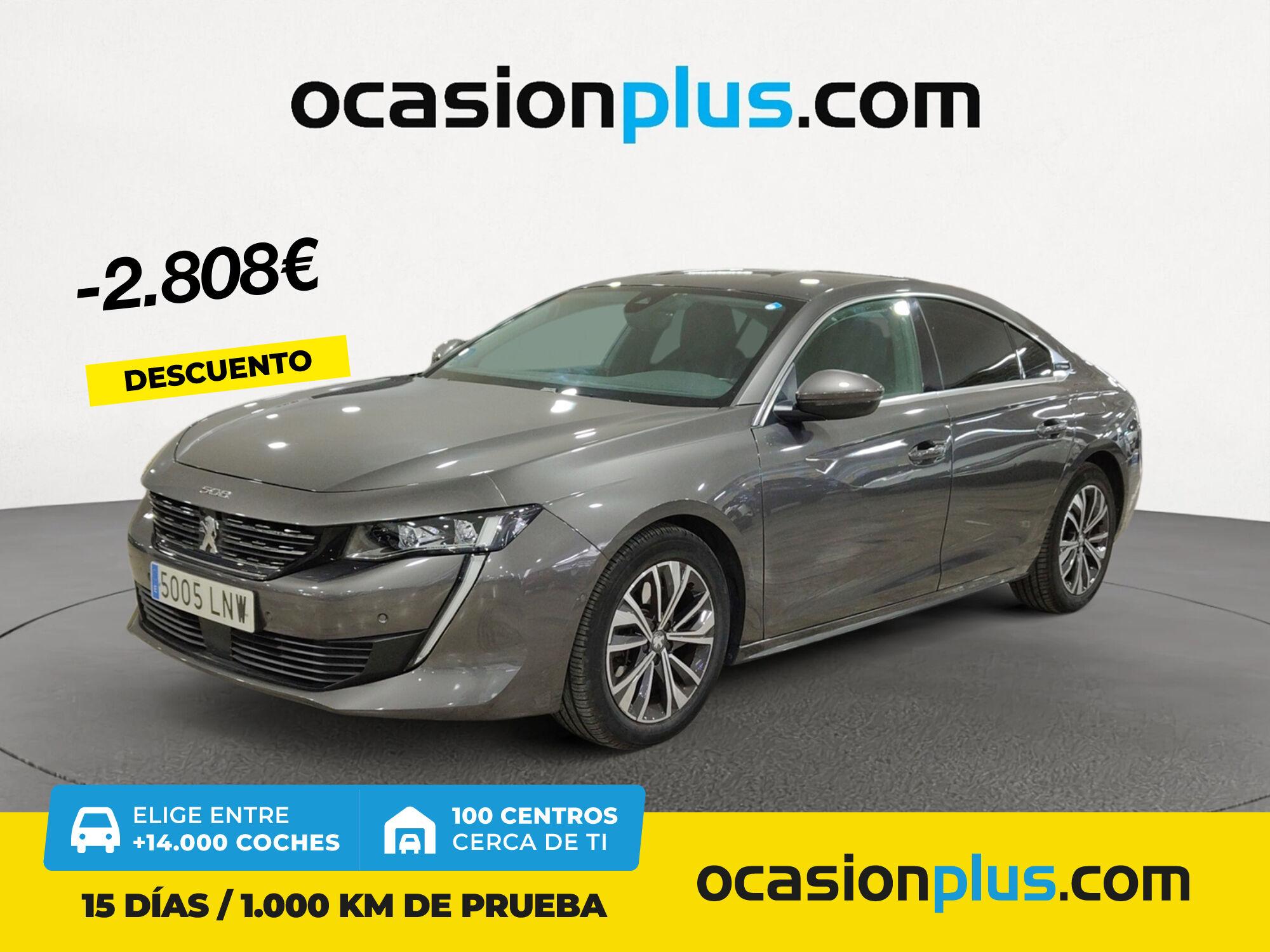 PEUGEOT 508 (Allure Pack Hybrid e-EAT8 165 kW (225 CV)) en Madrid