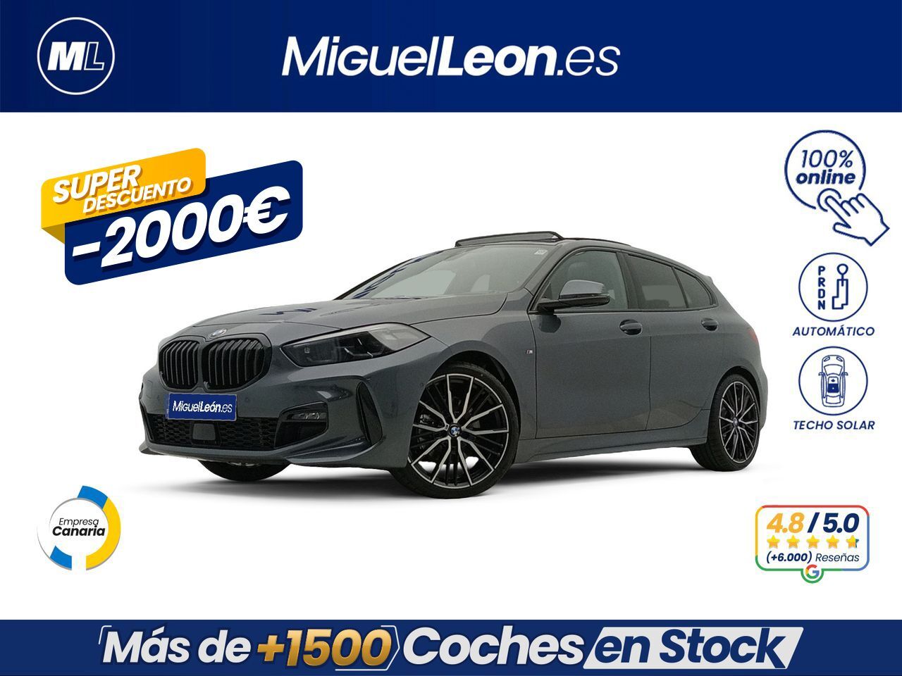 BMW Serie 1 (118i Auto.) en Palmas, Las