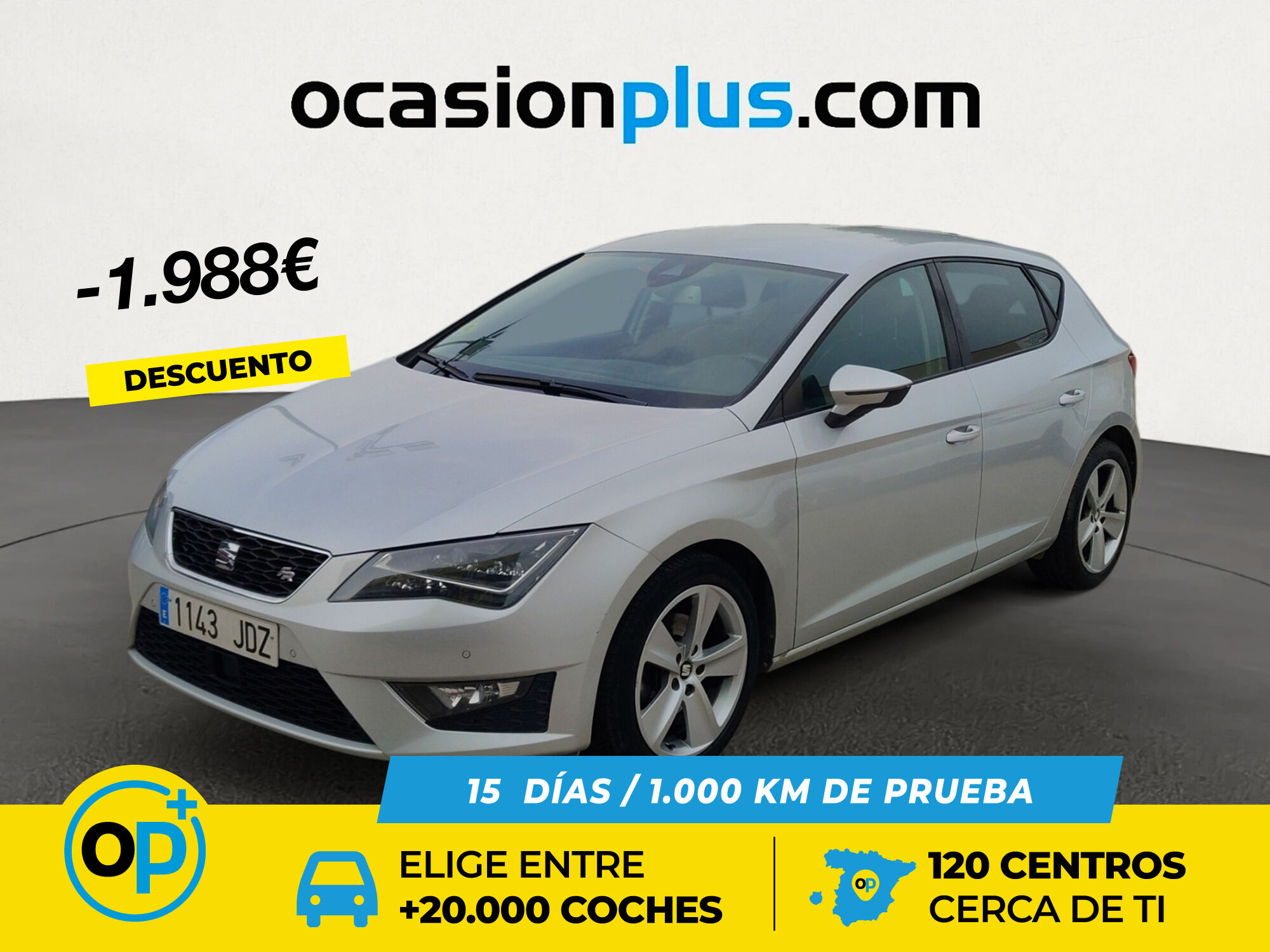 SEAT León (2.0 TDI S&S FR 110 kW (150 CV)) en Madrid