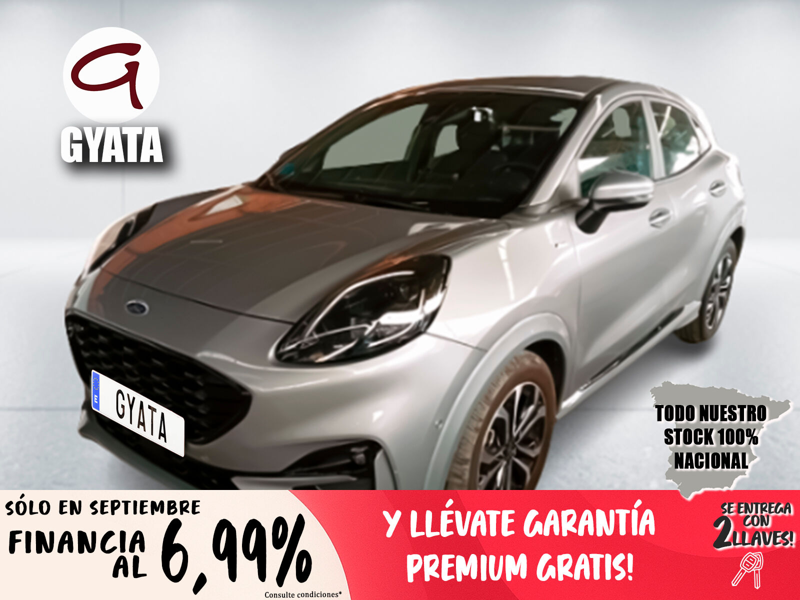 FORD Puma (1.0 EcoBoost MHEV ST-Line 92 kW (125 CV)) en Madrid