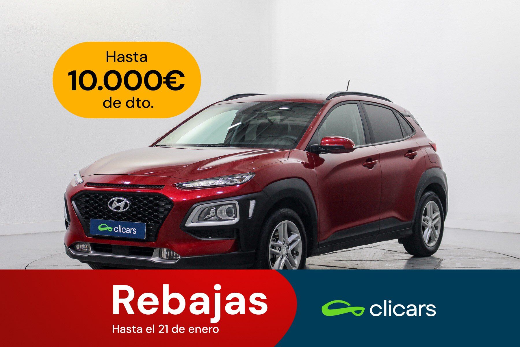 HYUNDAI Kona (Kona 1.0 TGDI Klass 4x2) en Madrid