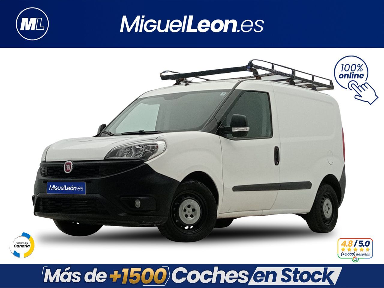 FIAT Dobló (Cargo Base N1 1.3 MJet 70kW 95cv) en Palmas, Las