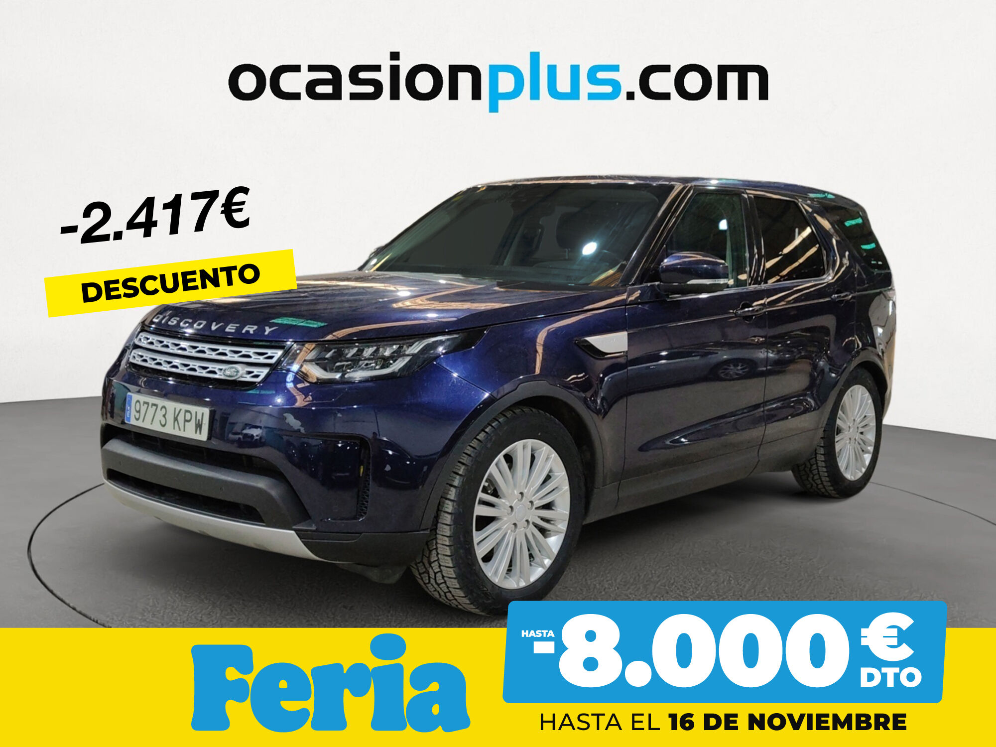 LAND ROVER Discovery (3.0 TD6 HSE Auto 190 kW (258 CV)) en Madrid