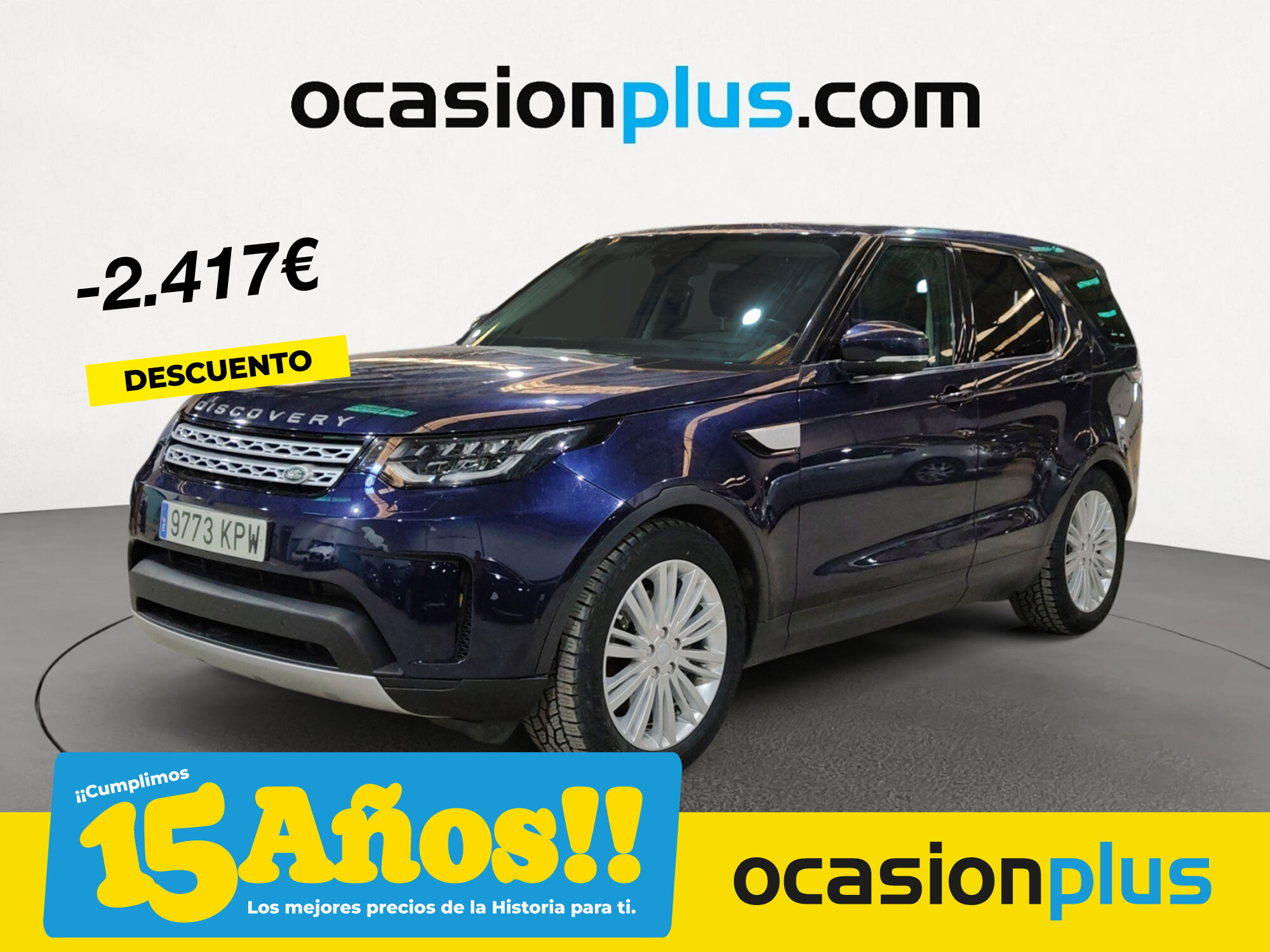 LAND ROVER Discovery (3.0 TD6 HSE Auto 190 kW (258 CV)) en Madrid