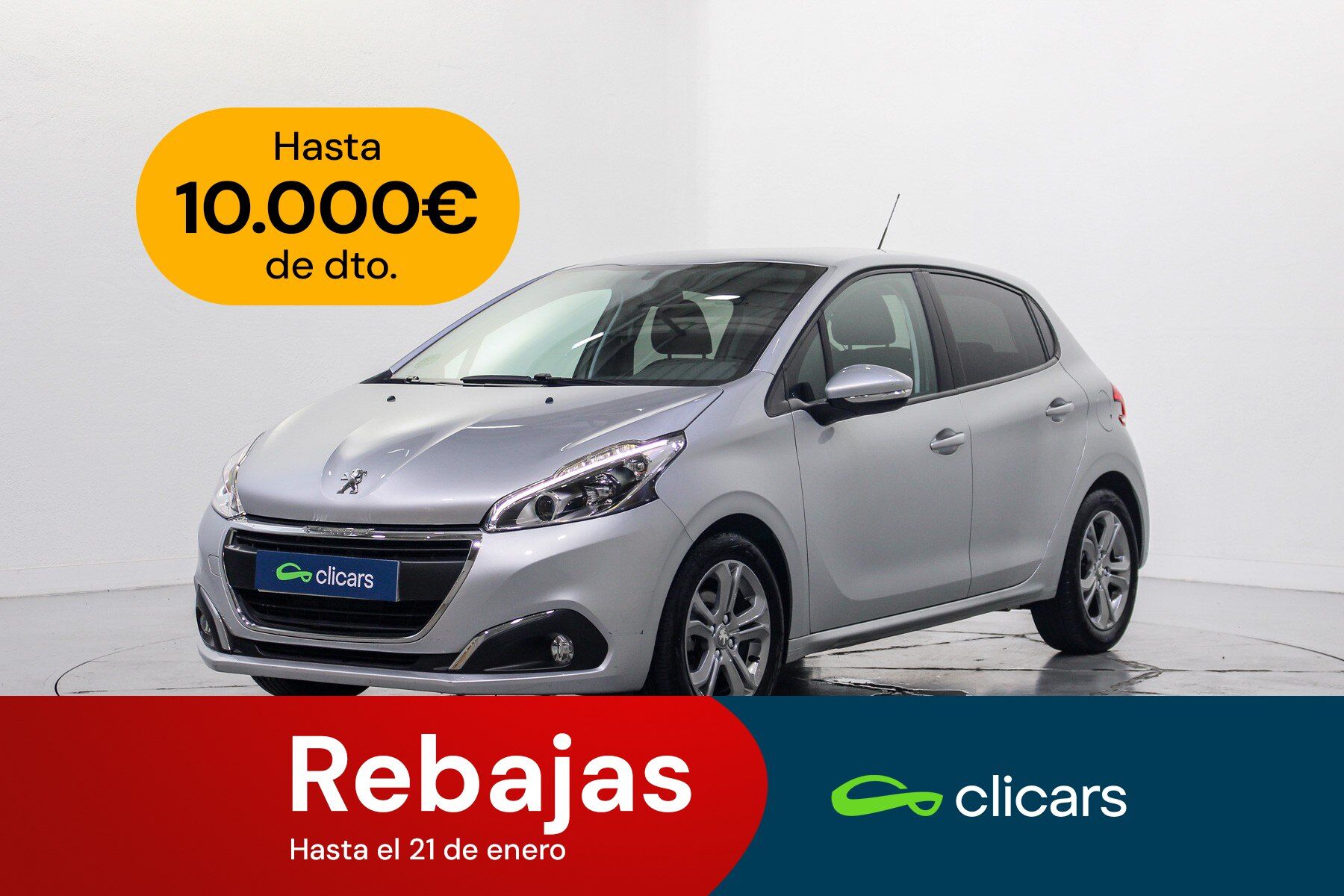 PEUGEOT 208 (208 1.6 BlueHDi Active 100) en Madrid