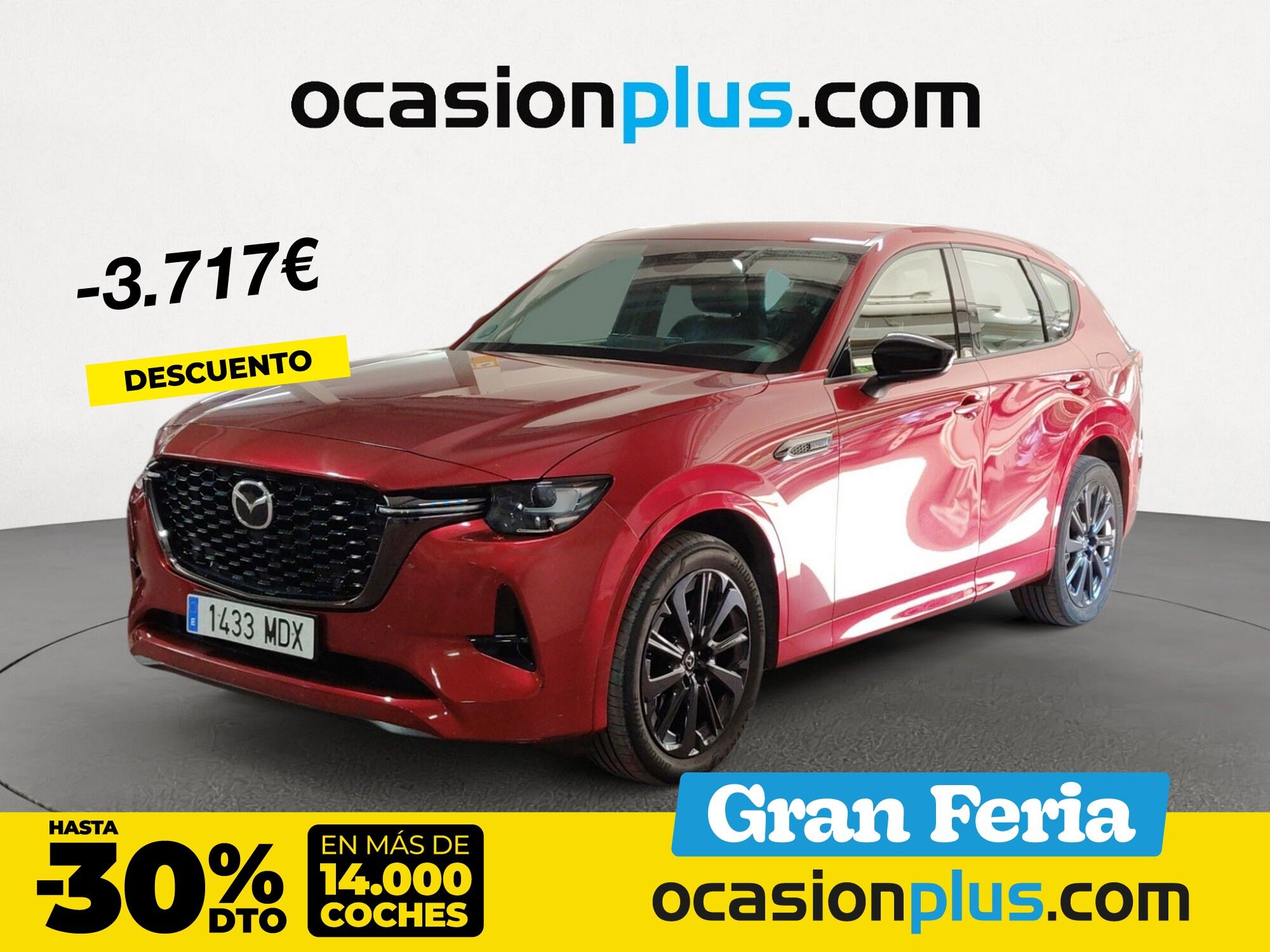 MAZDA CX-60 (e-Skyactiv D MHEV Homura Com-P 8AT 147 kW (200 CV)) en Madrid