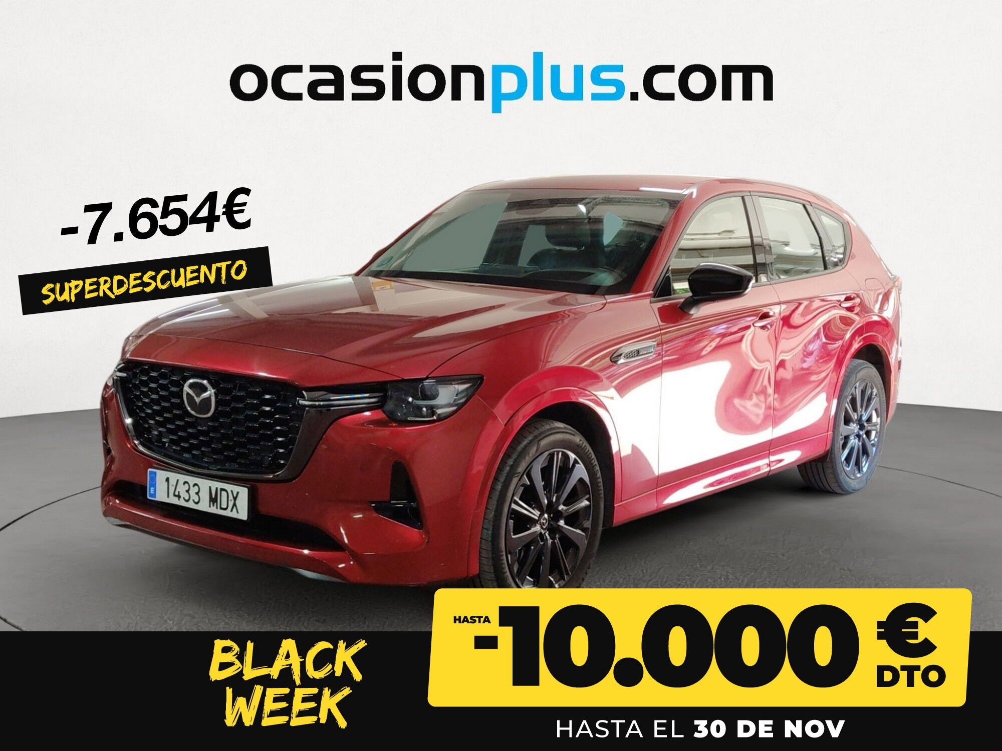 MAZDA CX-60 (e-Skyactiv D MHEV Homura Com-P 8AT 147 kW (200 CV)) en Madrid