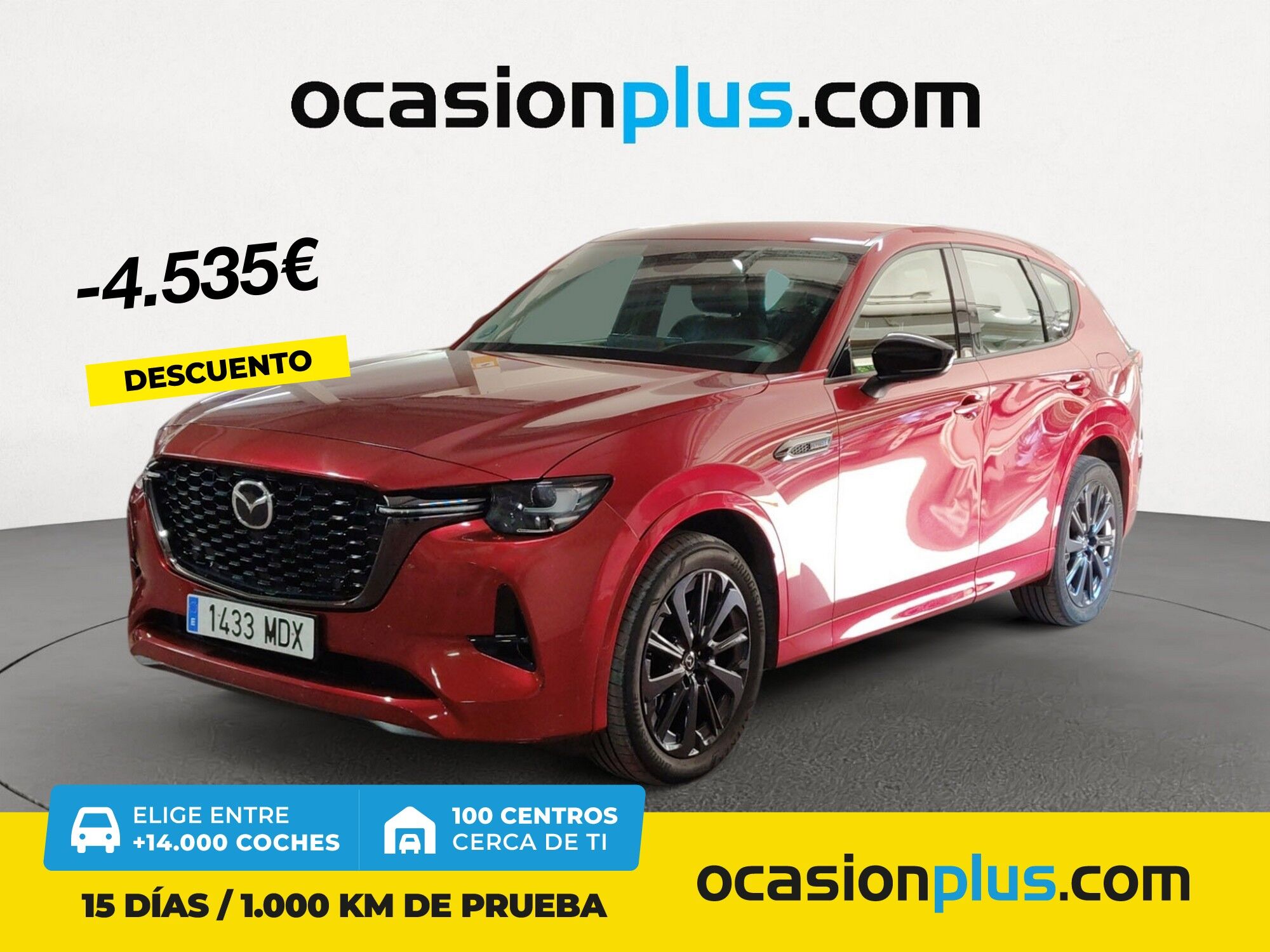 MAZDA CX-60 (e-Skyactiv D MHEV Homura Com-P 8AT 147 kW (200 CV)) en Madrid