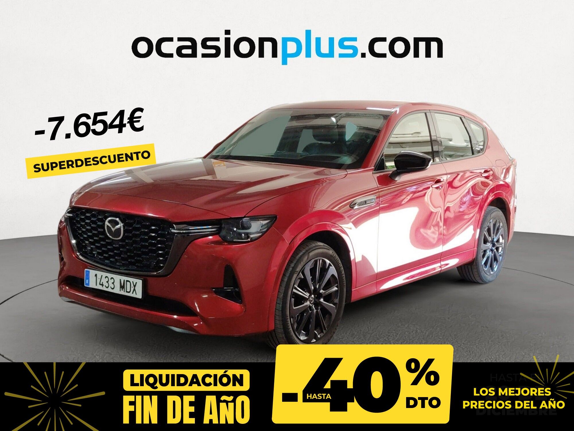 MAZDA CX-60 (e-Skyactiv D MHEV Homura Com-P 8AT 147 kW (200 CV)) en Madrid