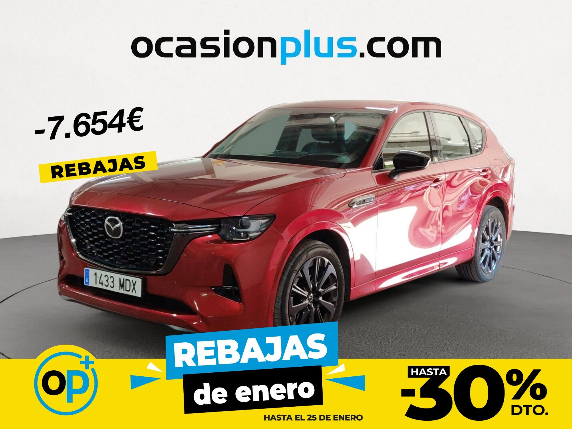 MAZDA CX-60 (e-Skyactiv D MHEV Homura Com-P 8AT 147 kW (200 CV)) en Madrid