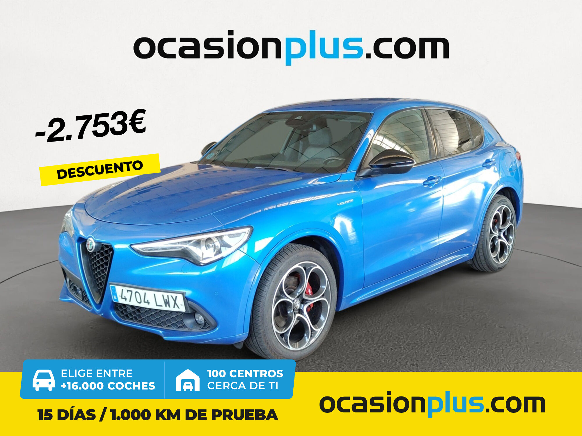 ALFA ROMEO Stelvio (2.2 Diésel Veloce Q4 Auto 154 kW (210 CV)) en Madrid