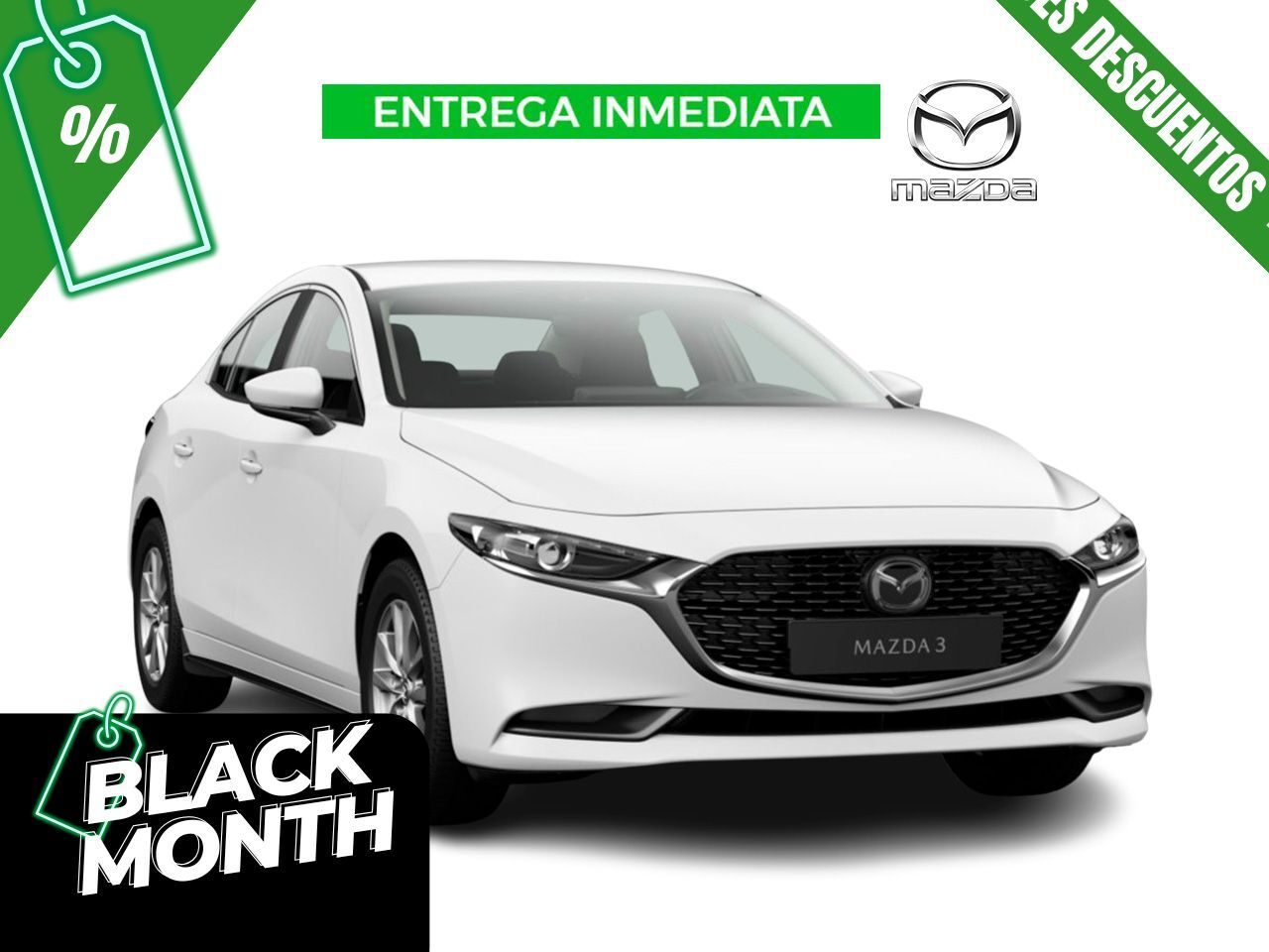 MAZDA Mazda3 (2.5L E-SKY G MHEV 103kW Centre-line) en Barcelona