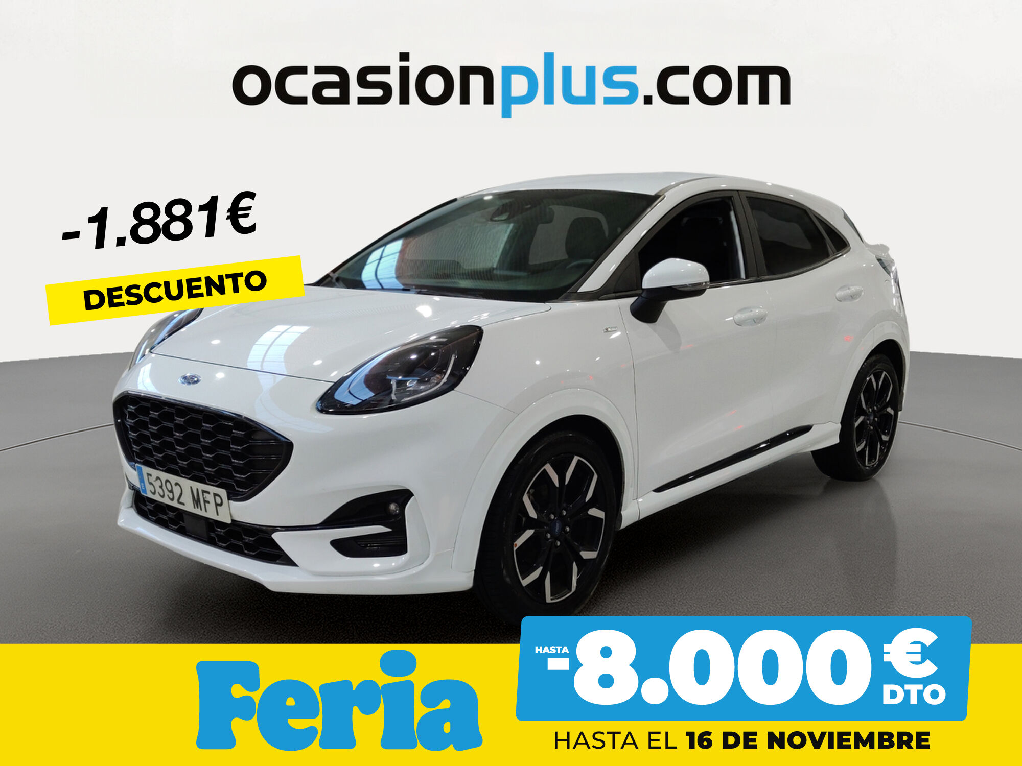 FORD Puma (1.0 EcoBoost MHEV ST-Line X 92 kW (125 CV)) en Madrid
