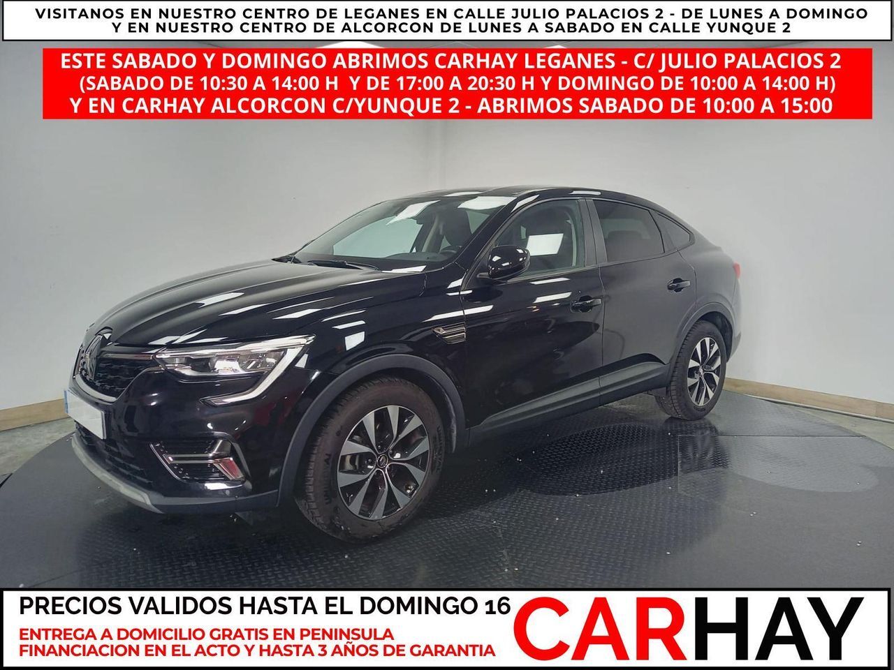 RENAULT Arkana (BUSINESS 1.6 E-TECH HYBRID  BVA6 E6D 145) en Madrid