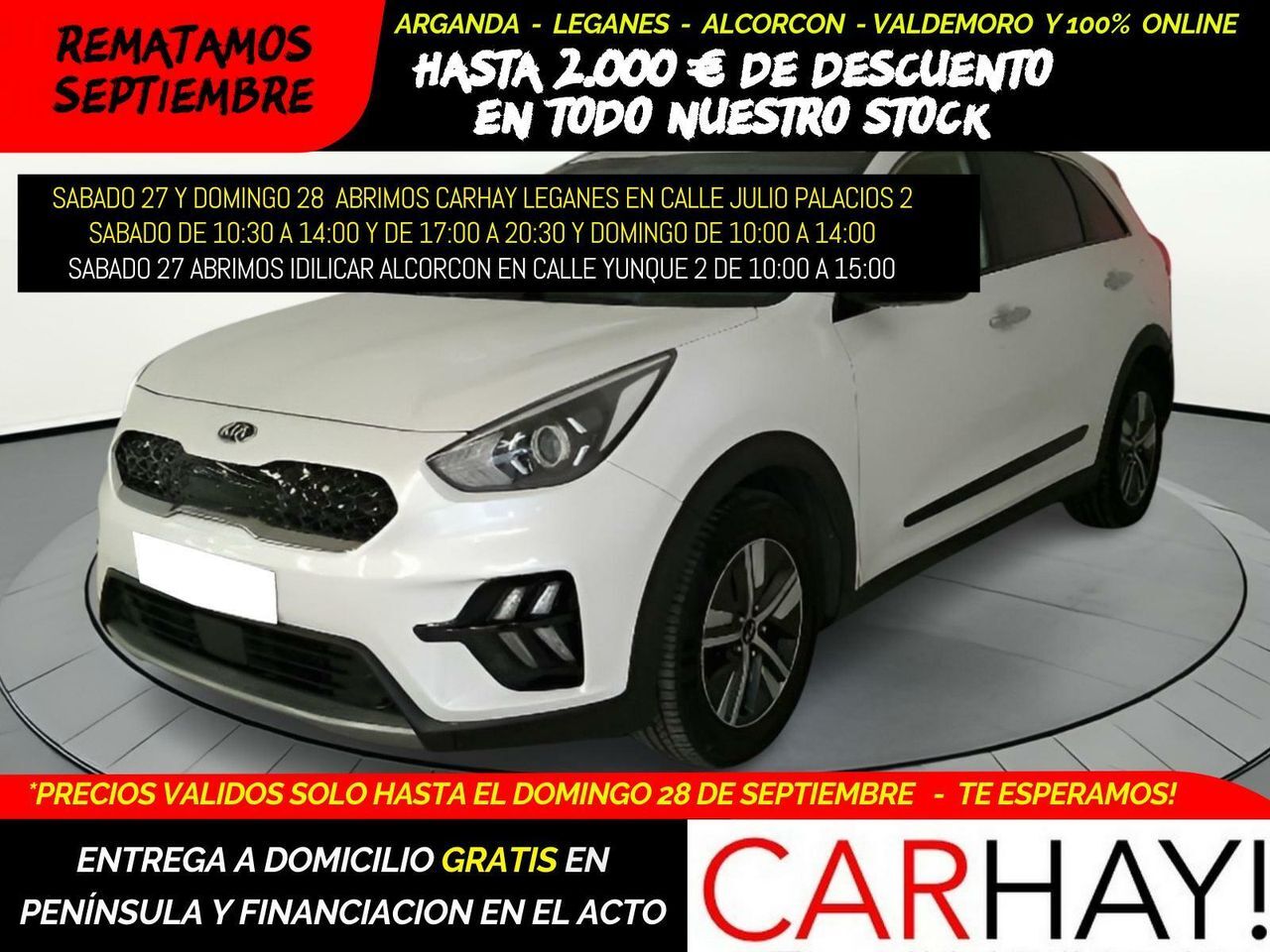 KIA Niro (1.6 GDI HEV 104KW (141CV) DRIVE) en Madrid