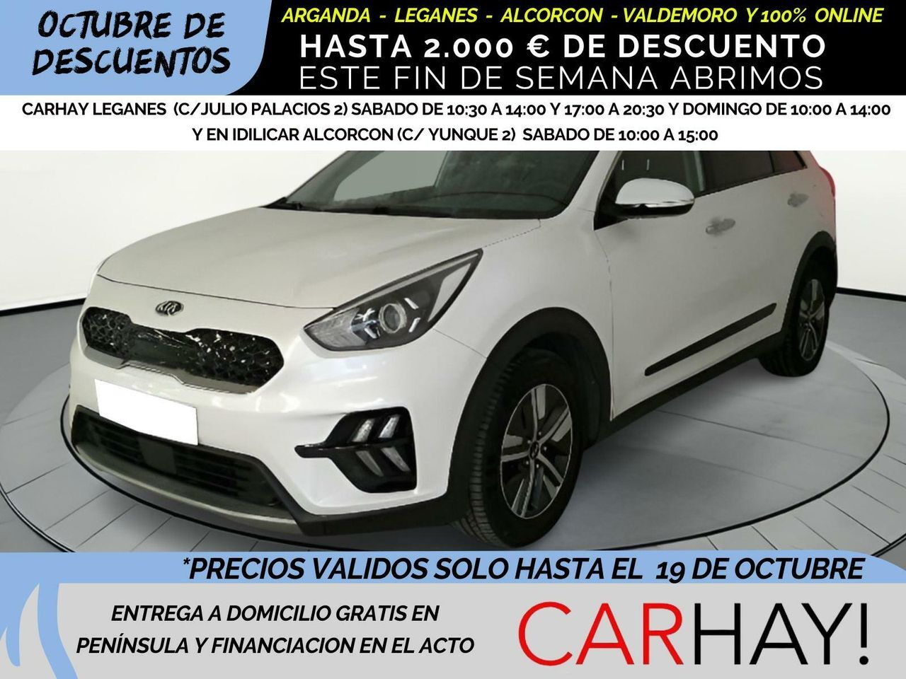 KIA Niro (1.6 GDI HEV 104KW (141CV) DRIVE) en Madrid