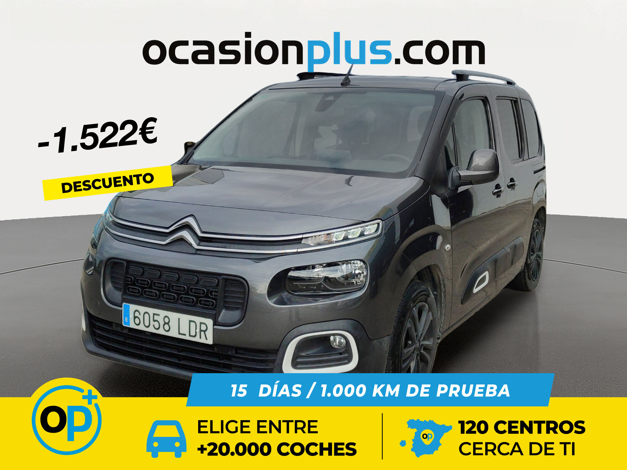 CITROEN Berlingo (Combi BlueHDi 100 Talla M Feel 75 kW (102 CV)) en Madrid