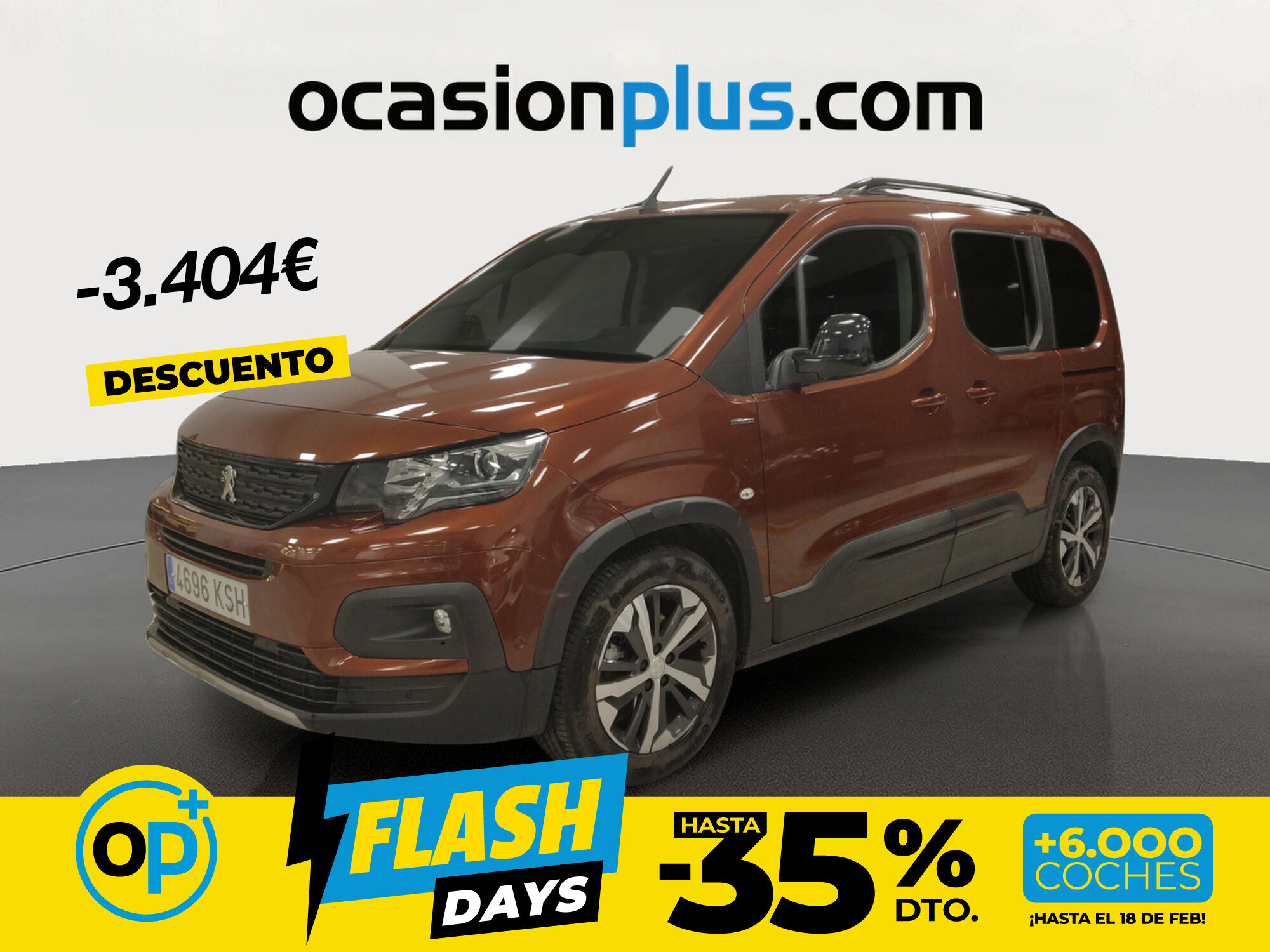 Foto del PEUGEOT Rifter 1.5BlueHDi S&S Standard GT Line 130